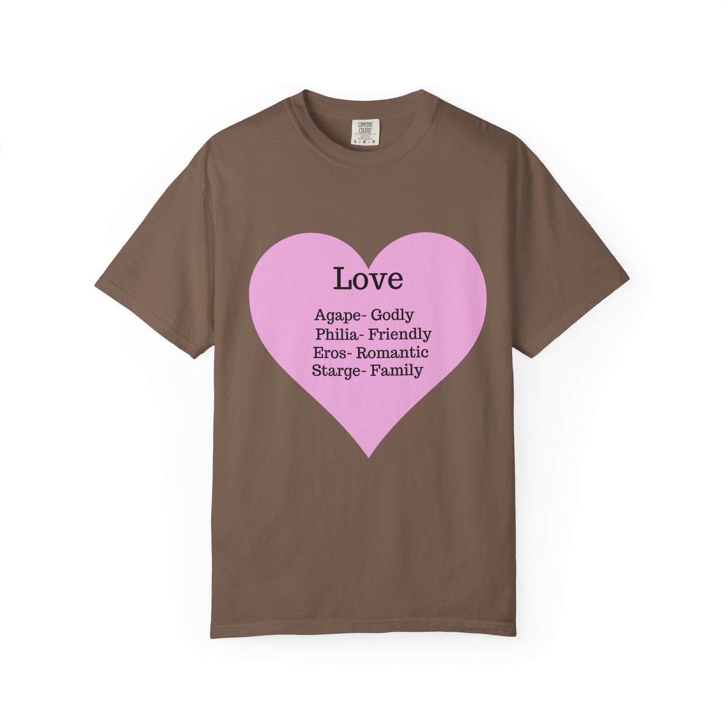 Love-Infused Unisex T-shirt: A Heartfelt Graphic Tee for All Occasions