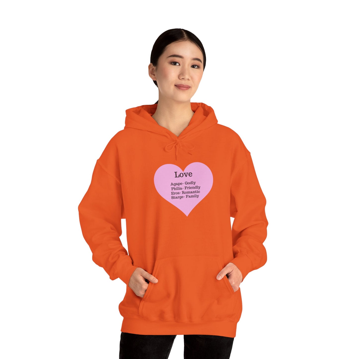 Love Types Unisex Heavy Blend Hoodie