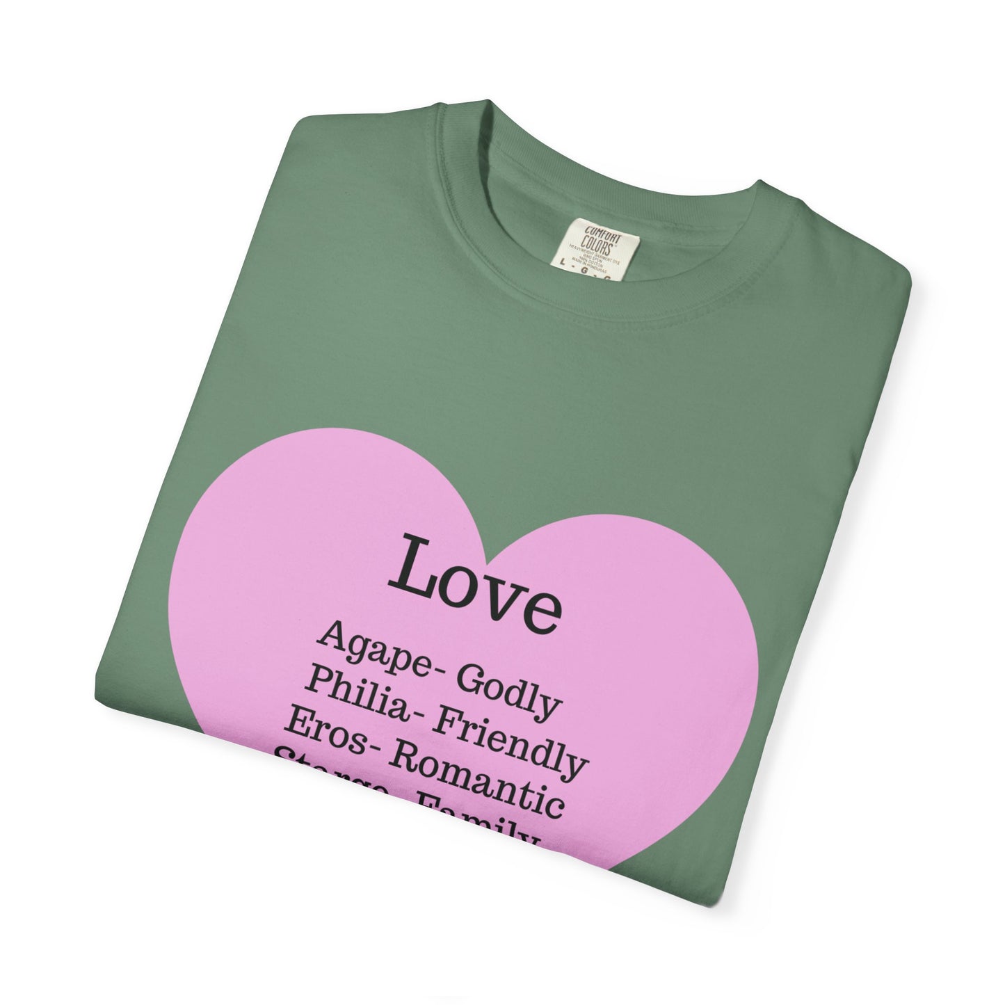 Love-Infused Unisex T-shirt: A Heartfelt Graphic Tee for All Occasions