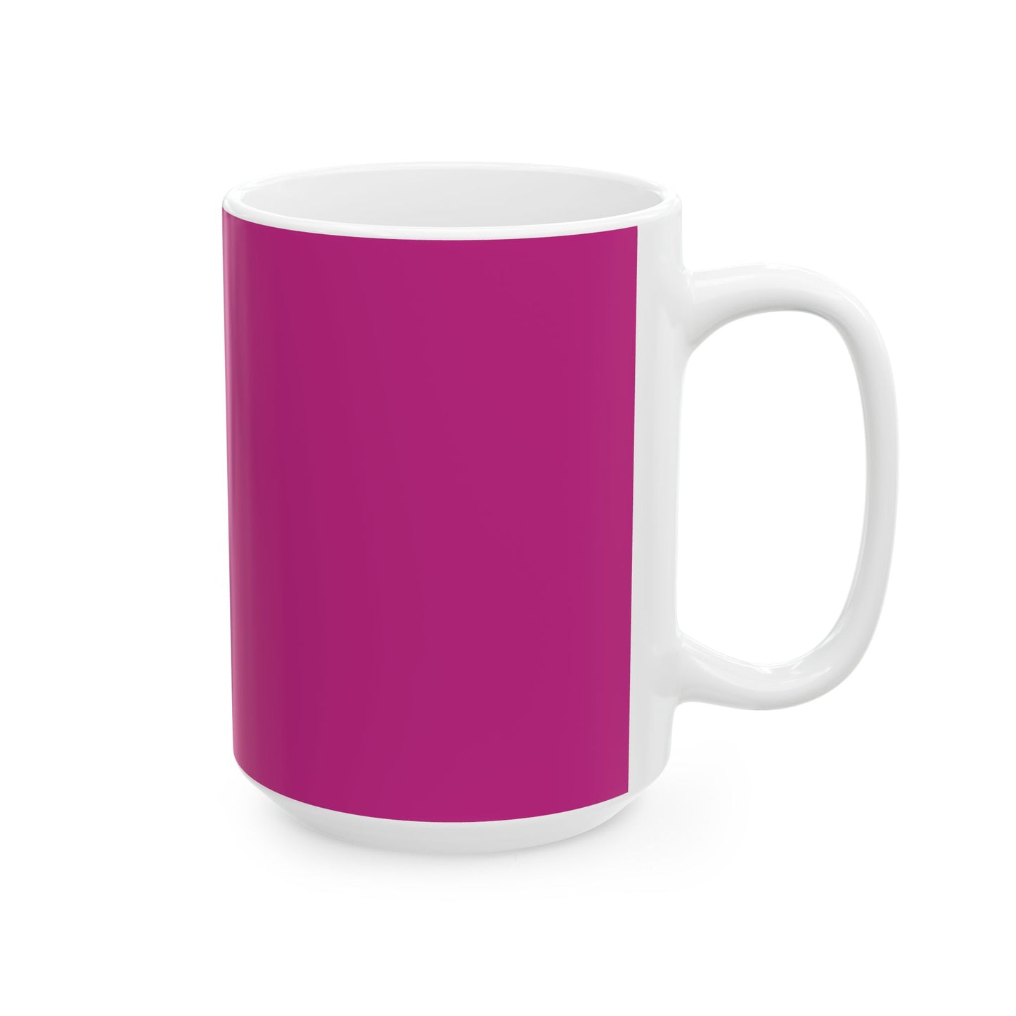 Charming Heart Ceramic Coffee Mug (Pink)