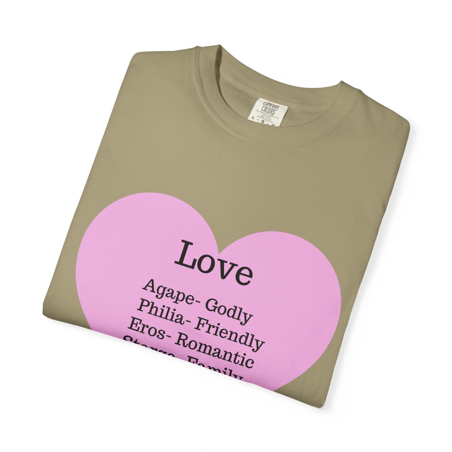 Love-Infused Unisex T-shirt: A Heartfelt Graphic Tee for All Occasions