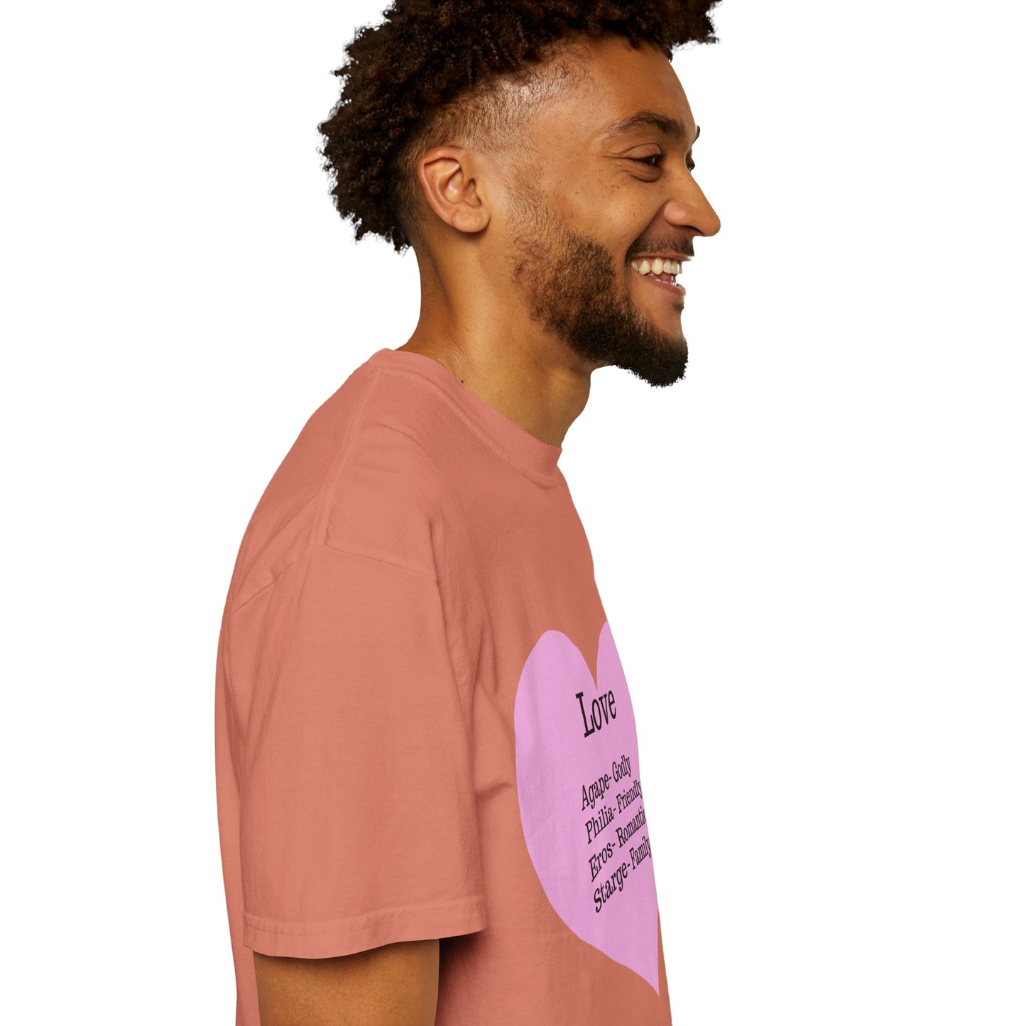 Love-Infused Unisex T-shirt: A Heartfelt Graphic Tee for All Occasions