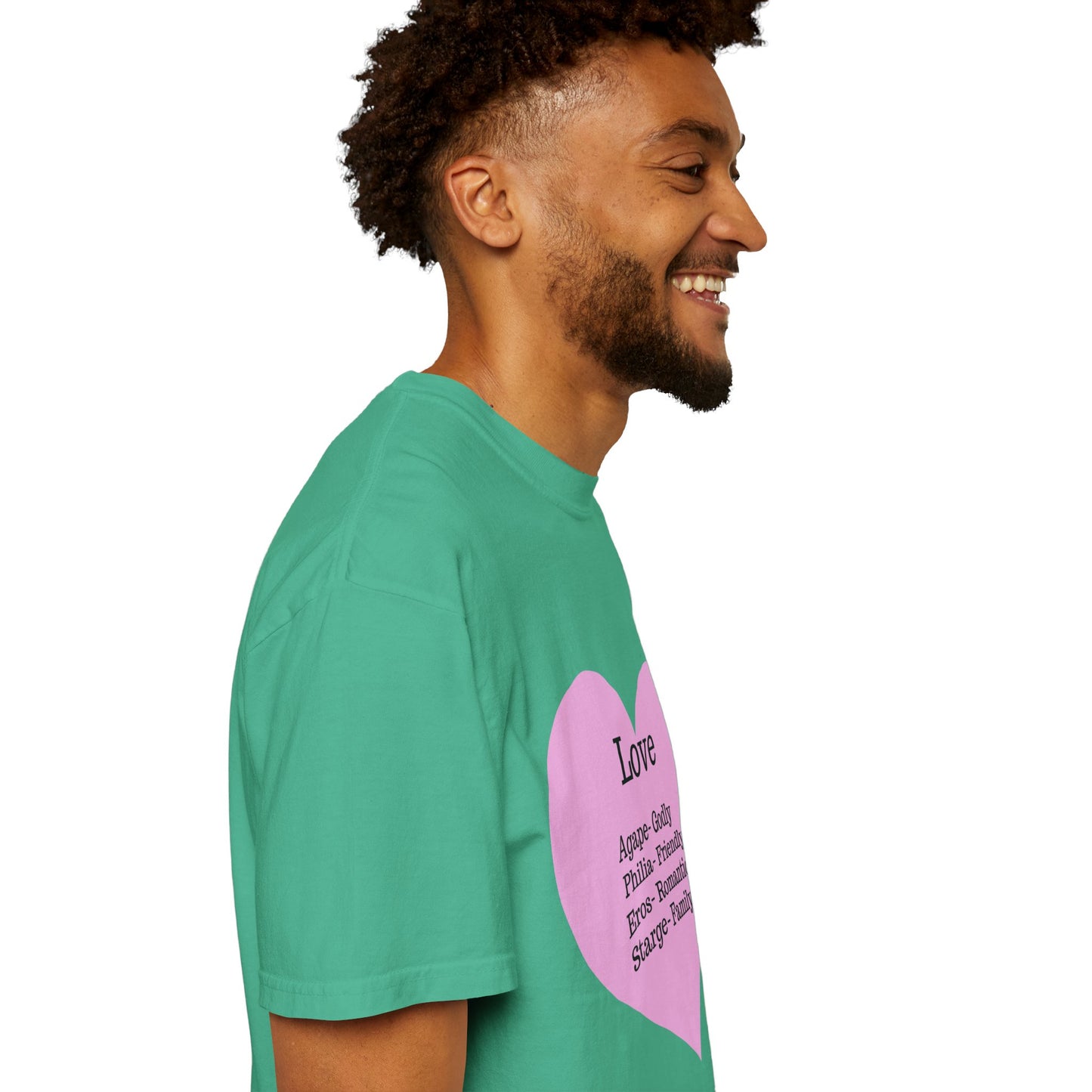 Love-Infused Unisex T-shirt: A Heartfelt Graphic Tee for All Occasions