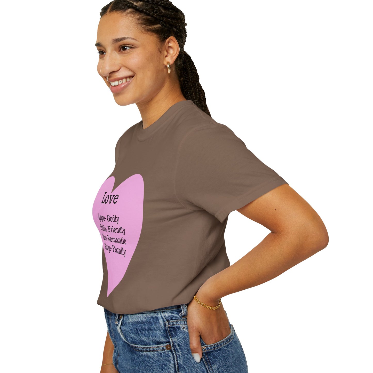Love-Infused Unisex T-shirt: A Heartfelt Graphic Tee for All Occasions