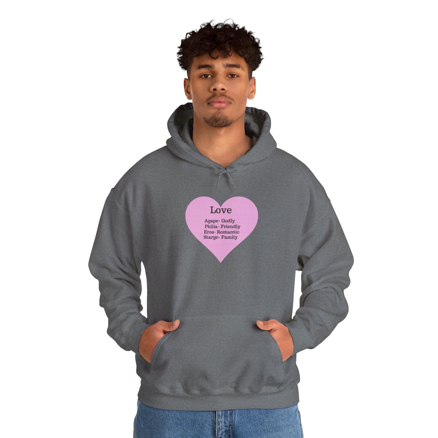 Love Types Unisex Heavy Blend Hoodie