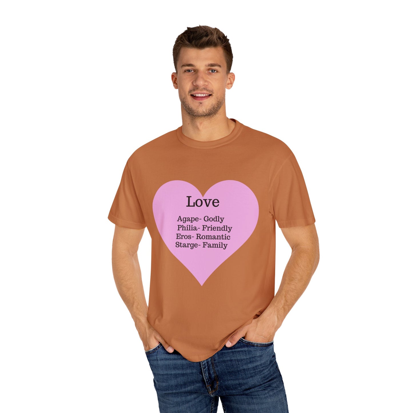 Love-Infused Unisex T-shirt: A Heartfelt Graphic Tee for All Occasions