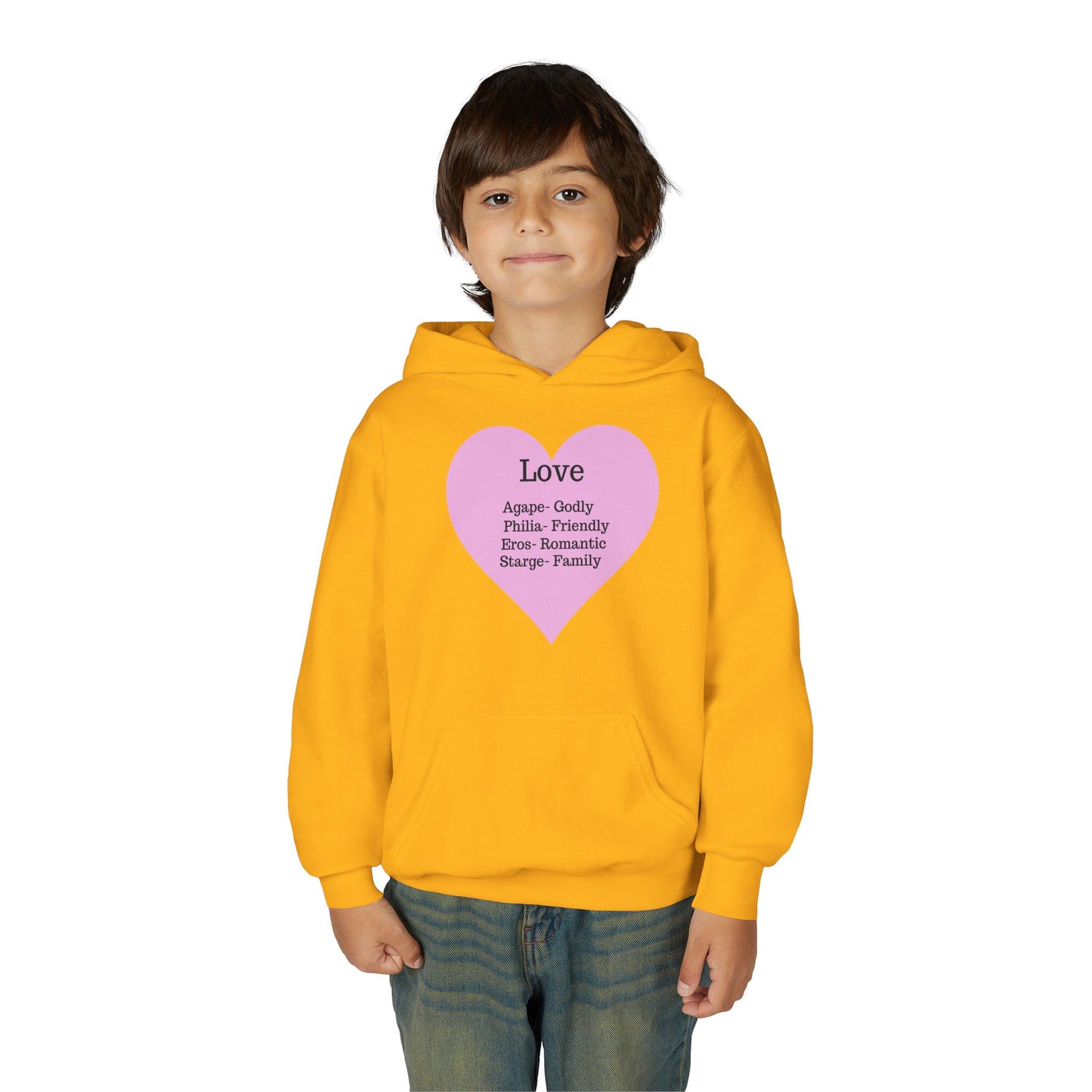The Meaning of Love Kids Hoodie