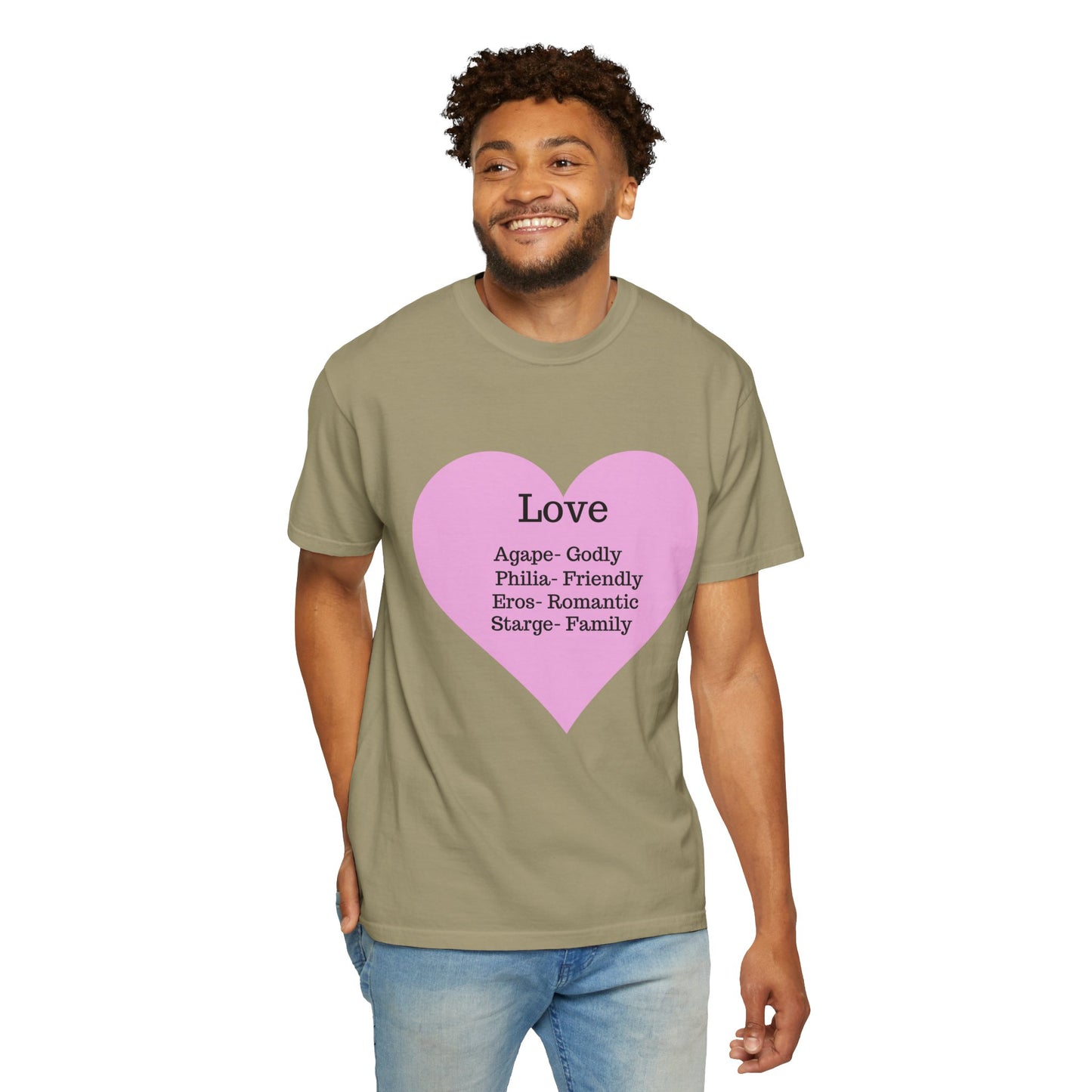 Love-Infused Unisex T-shirt: A Heartfelt Graphic Tee for All Occasions
