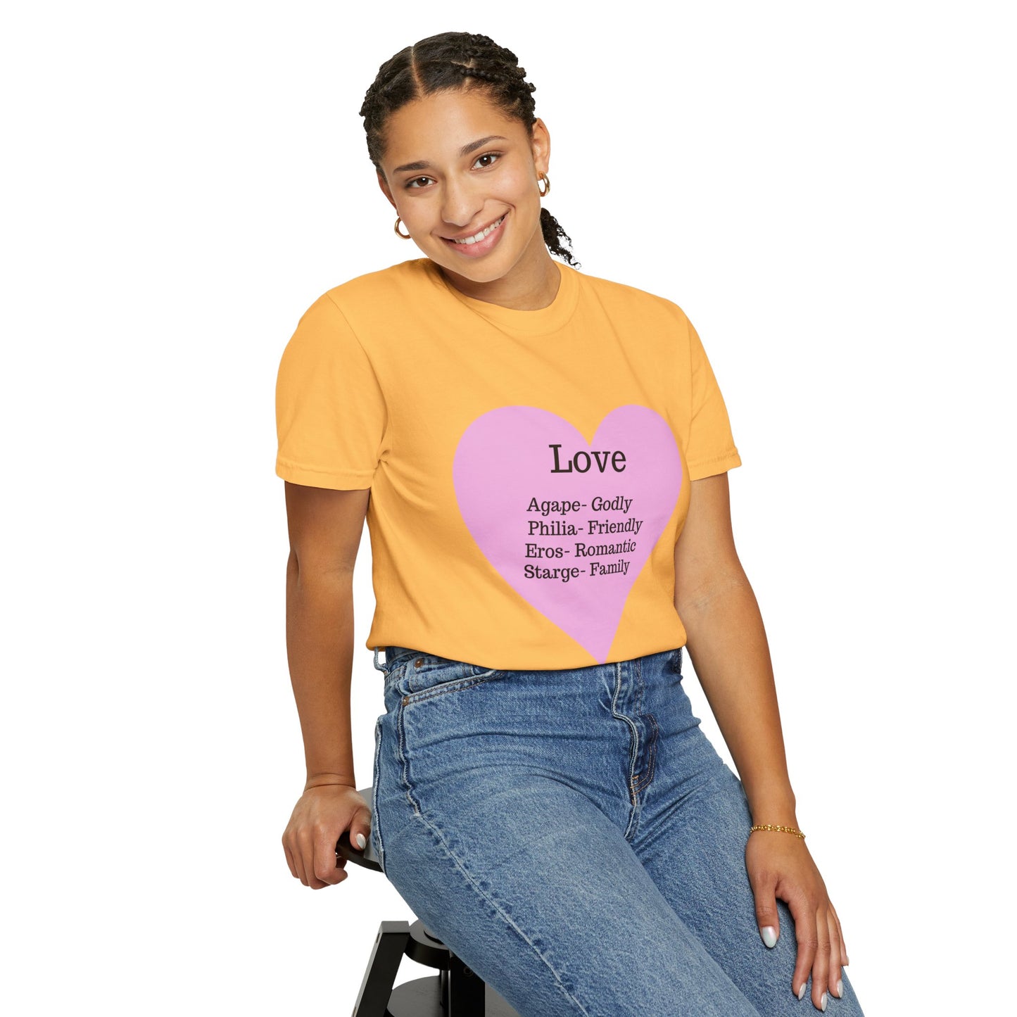 Love-Infused Unisex T-shirt: A Heartfelt Graphic Tee for All Occasions