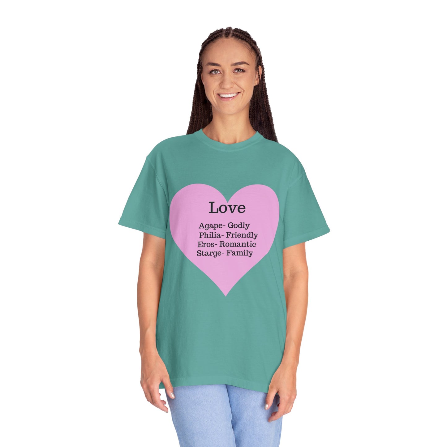 Love-Infused Unisex T-shirt: A Heartfelt Graphic Tee for All Occasions