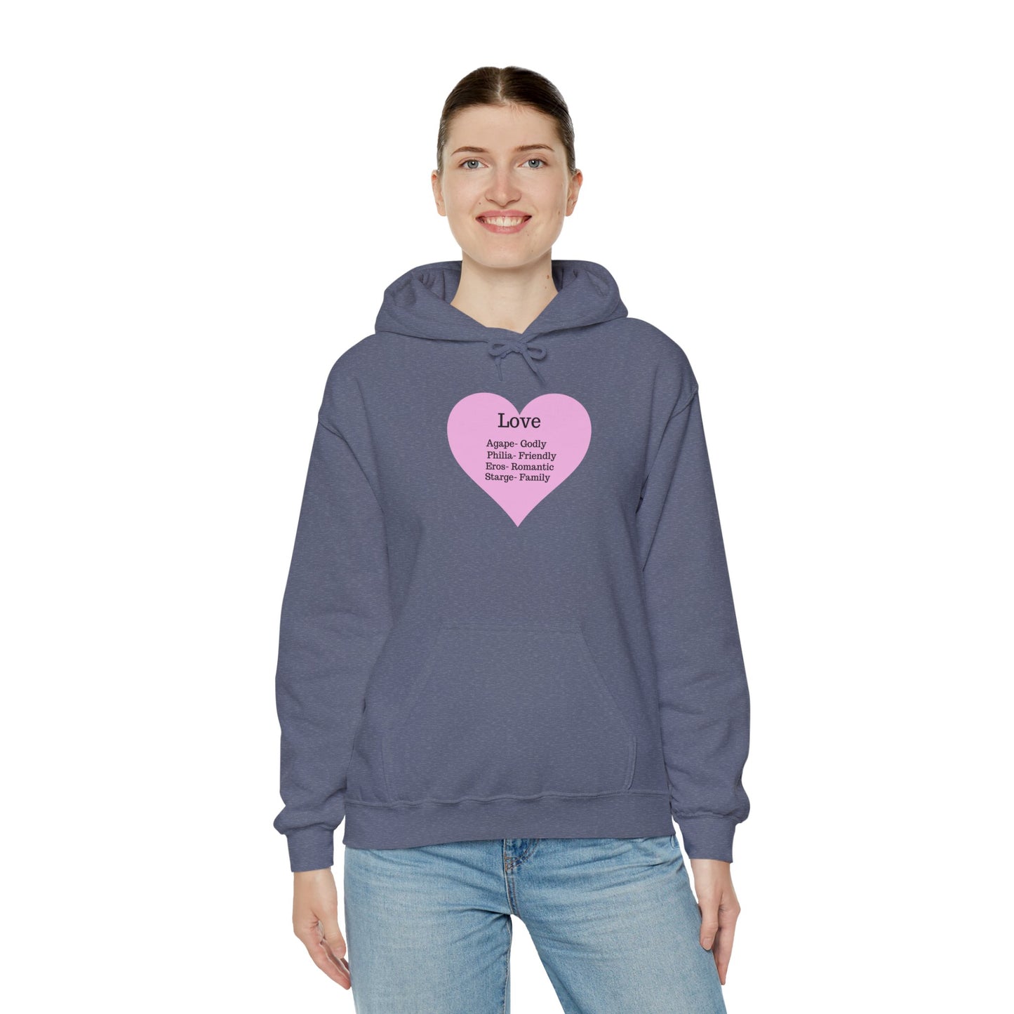 Love Types Unisex Heavy Blend Hoodie