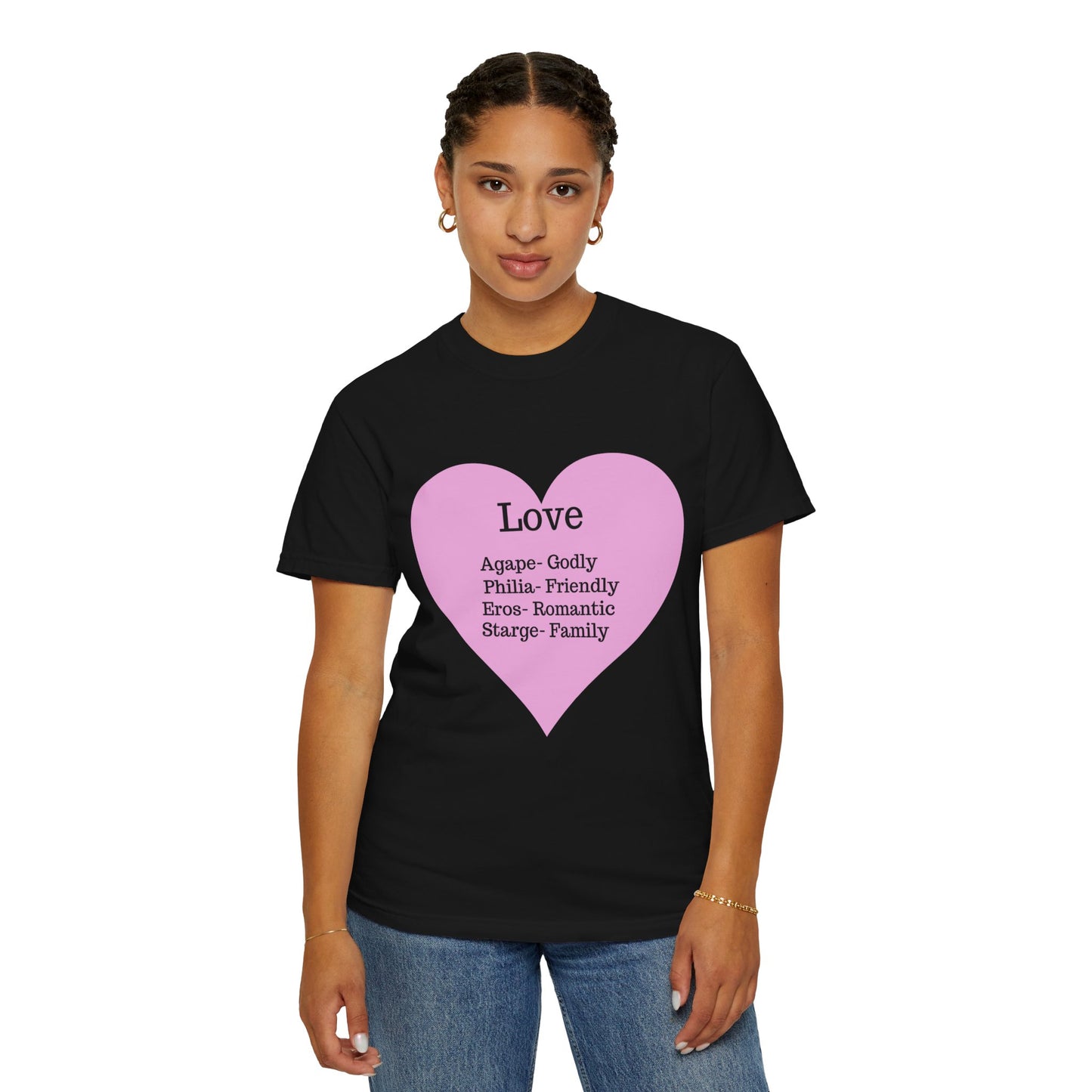 Love-Infused Unisex T-shirt: A Heartfelt Graphic Tee for All Occasions