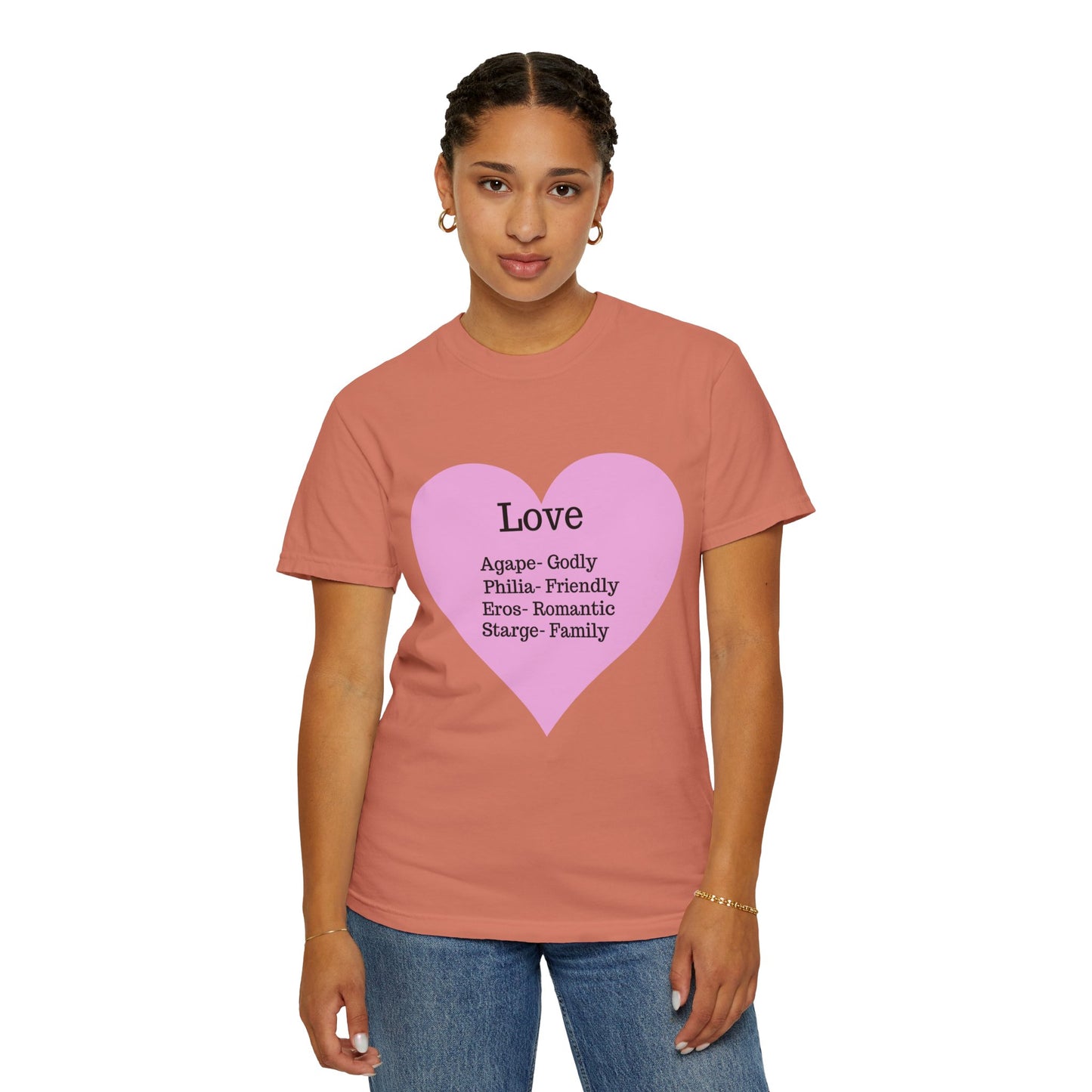 Love-Infused Unisex T-shirt: A Heartfelt Graphic Tee for All Occasions