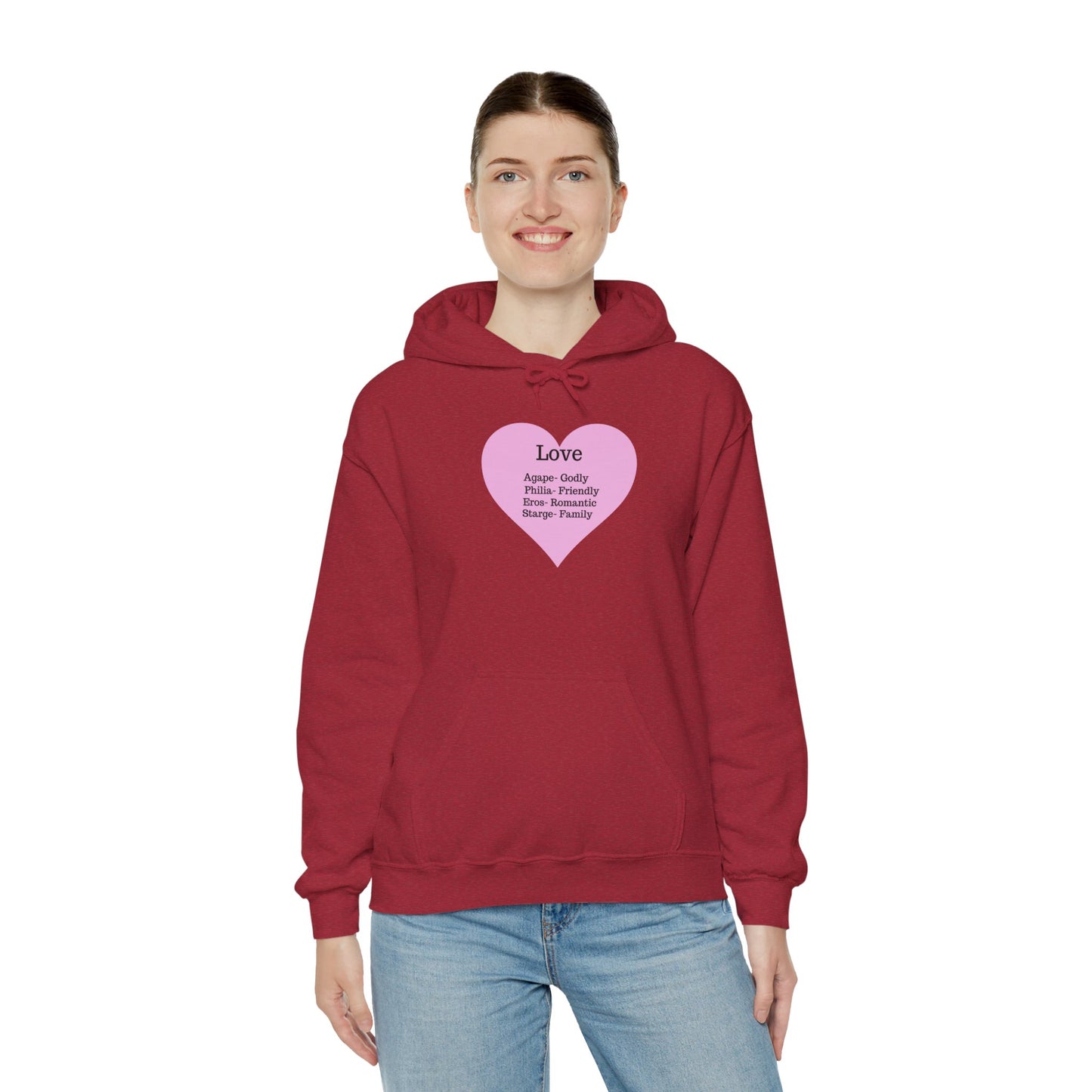 Love Types Unisex Heavy Blend Hoodie