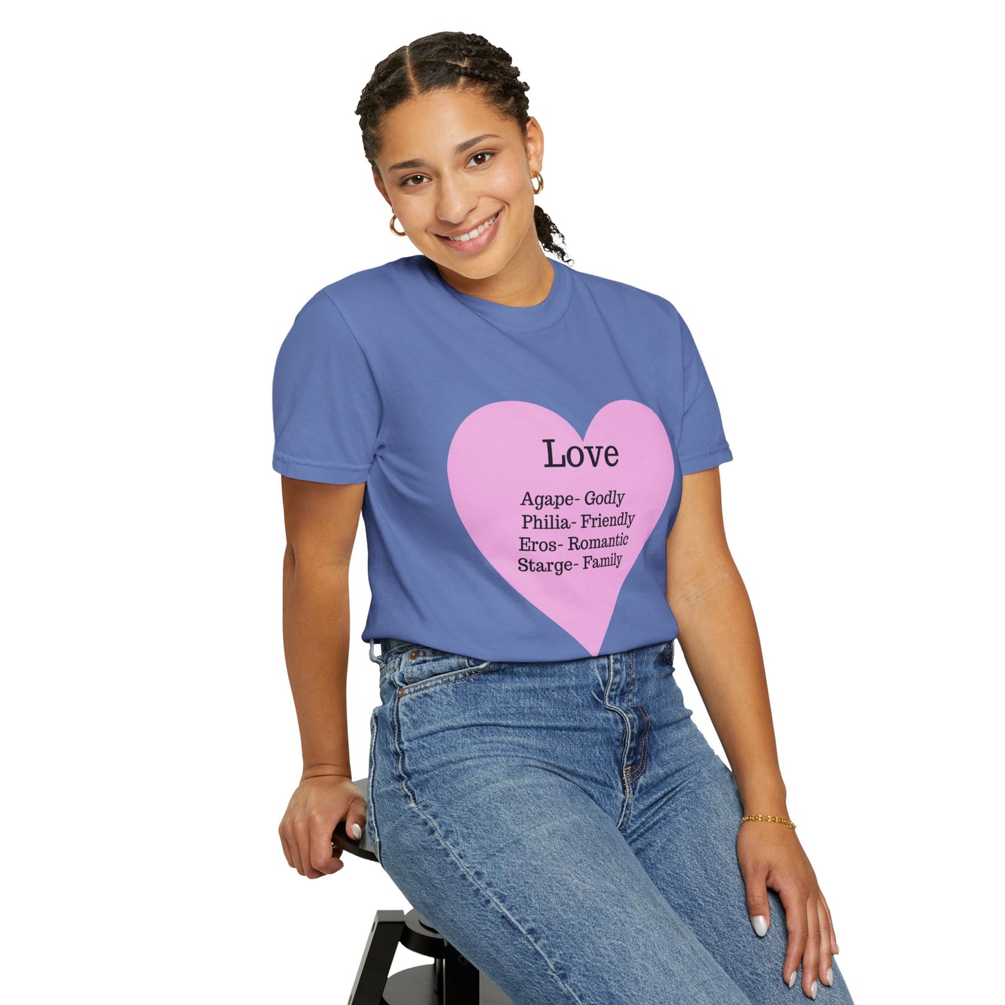 Love-Infused Unisex T-shirt: A Heartfelt Graphic Tee for All Occasions