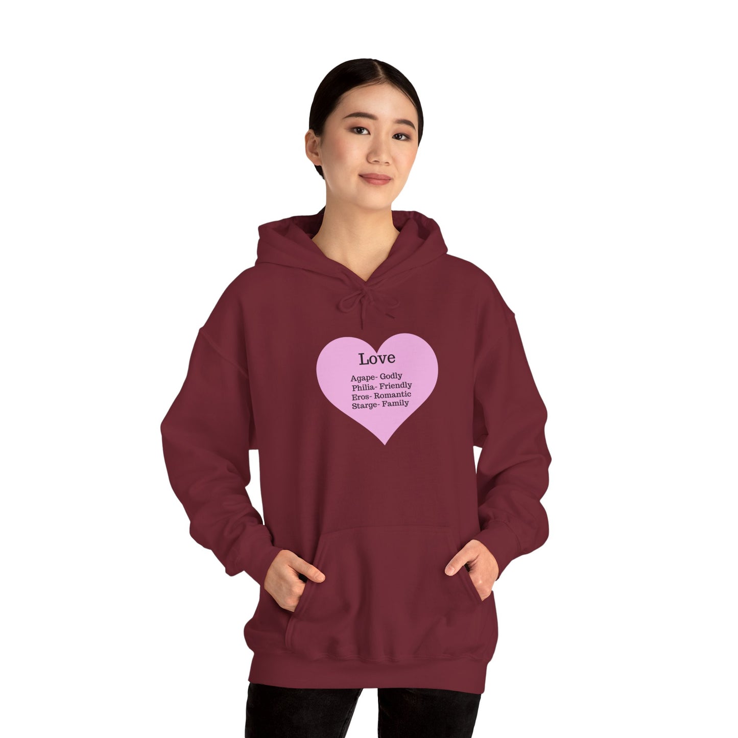 Love Types Unisex Heavy Blend Hoodie