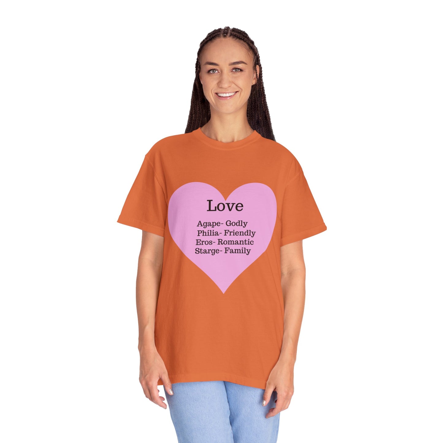 Love-Infused Unisex T-shirt: A Heartfelt Graphic Tee for All Occasions