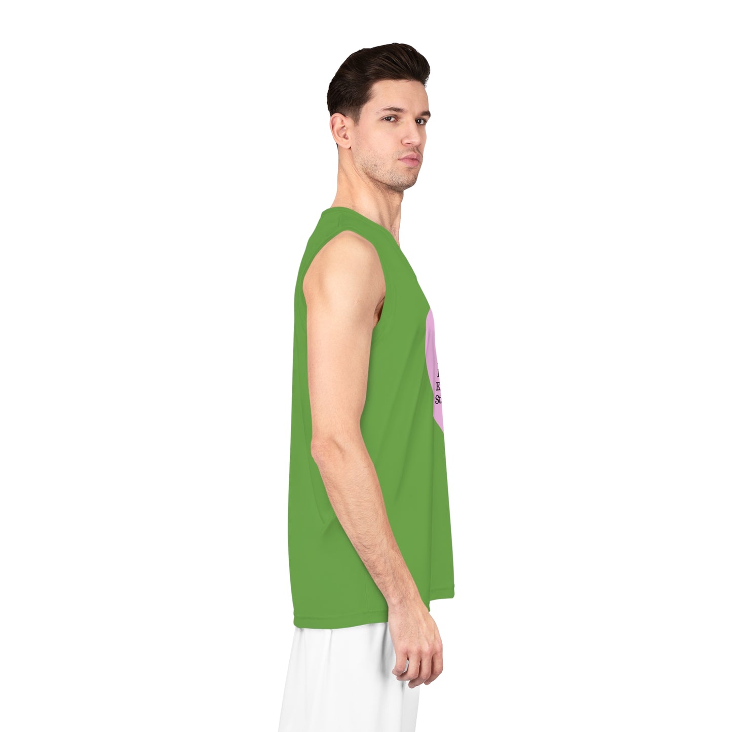 Love Heart Basketball Jersey (Green)