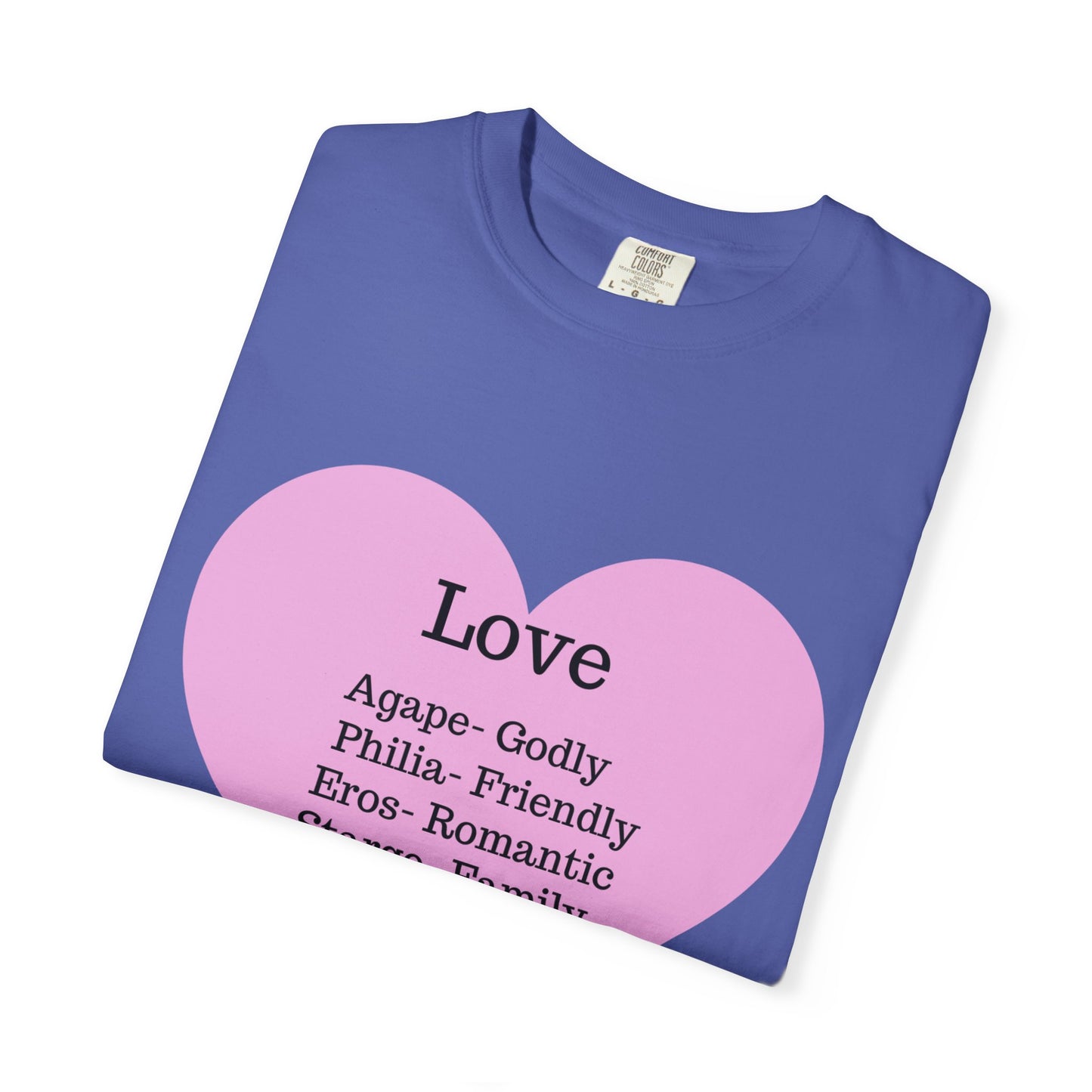 Love-Infused Unisex T-shirt: A Heartfelt Graphic Tee for All Occasions