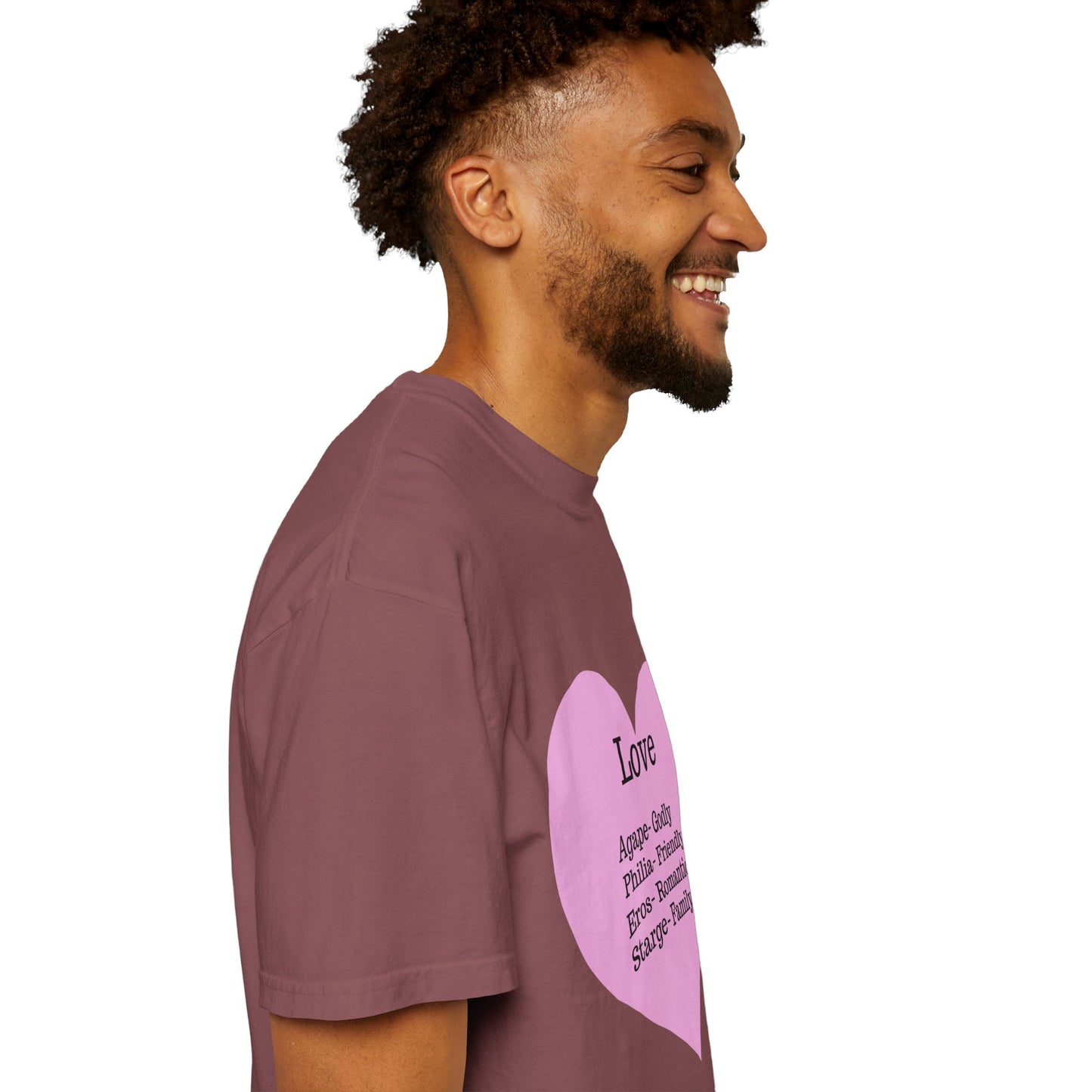 Love-Infused Unisex T-shirt: A Heartfelt Graphic Tee for All Occasions
