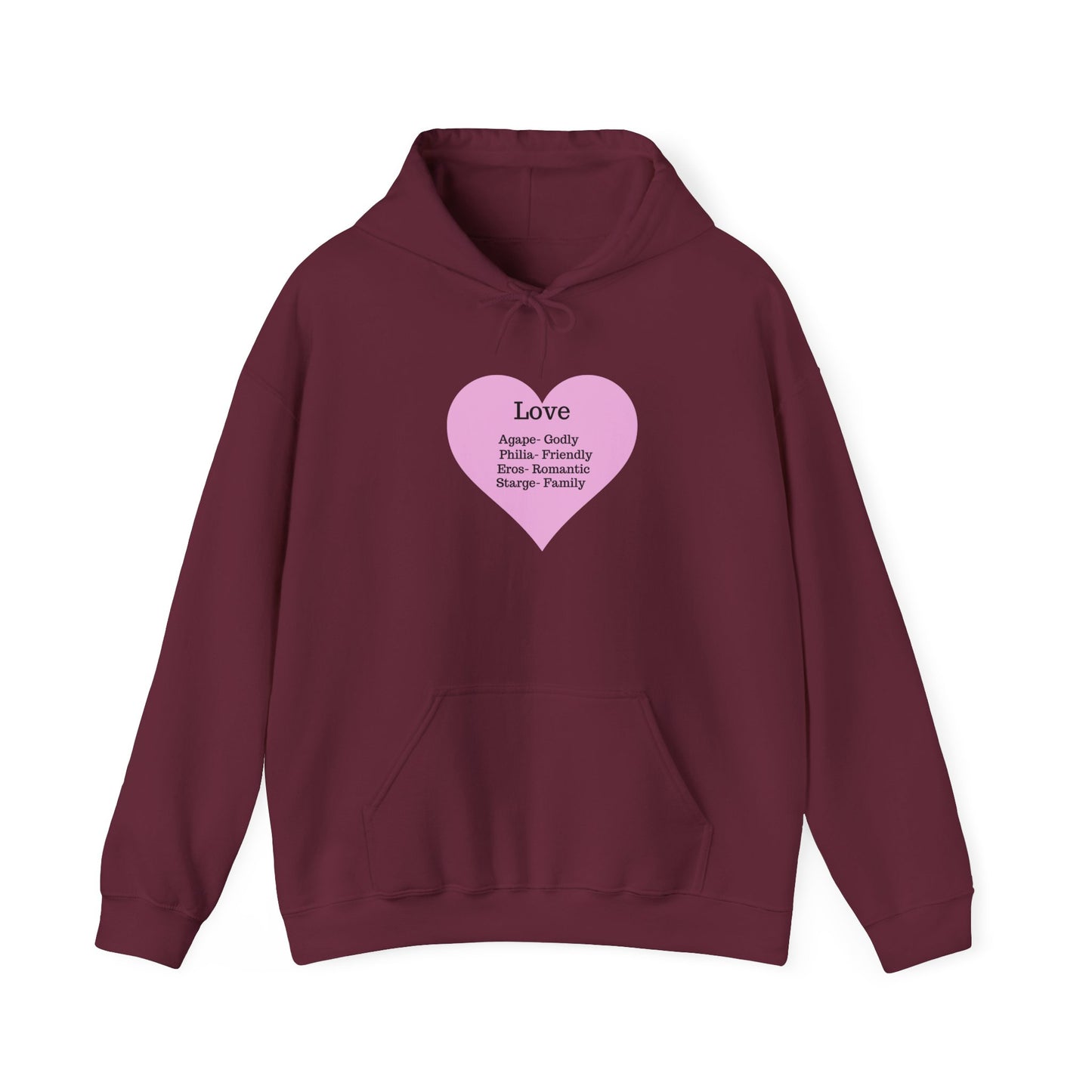 Love Types Unisex Heavy Blend Hoodie