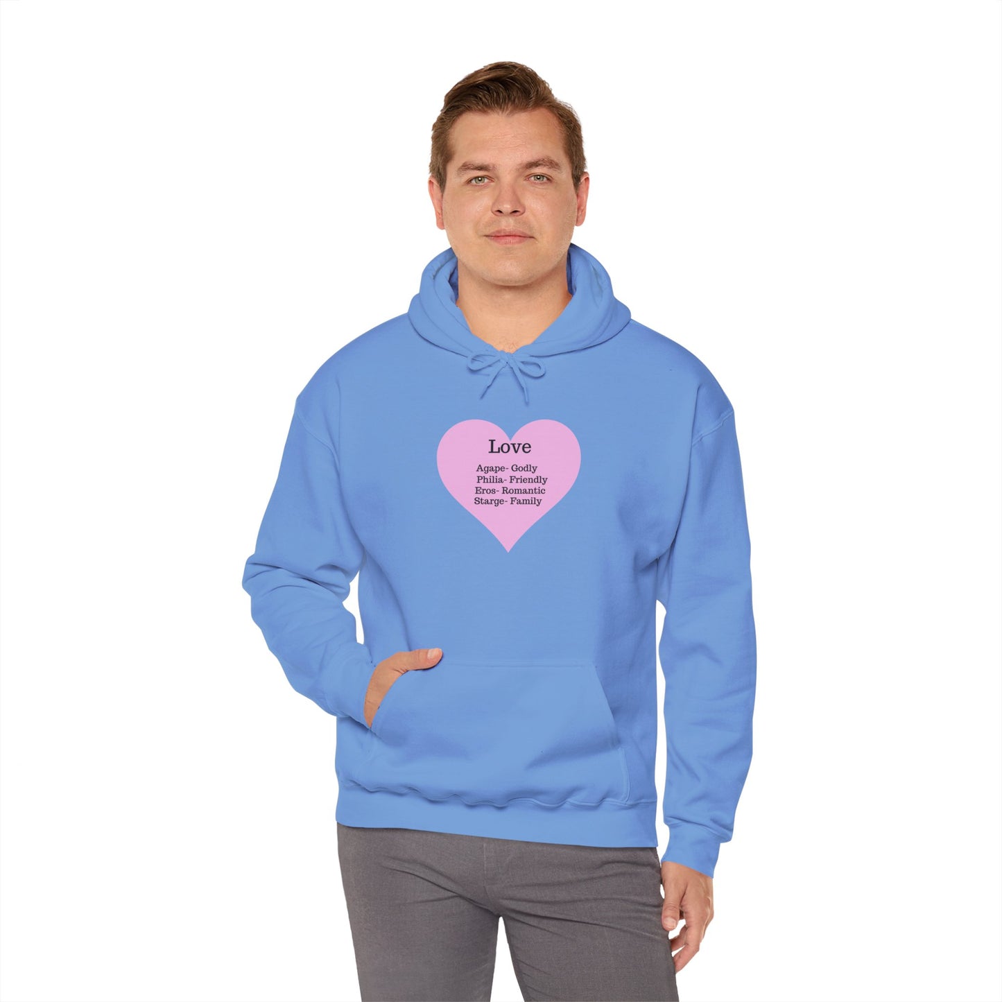 Love Types Unisex Heavy Blend Hoodie