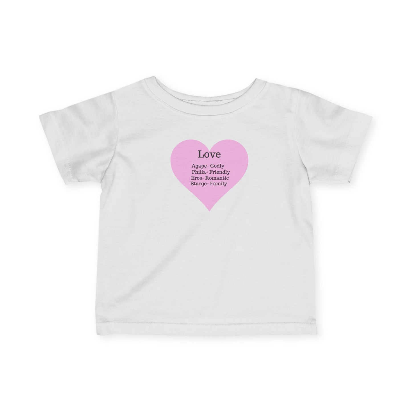Infant 'Meaning of Love' Heart T-Shirt