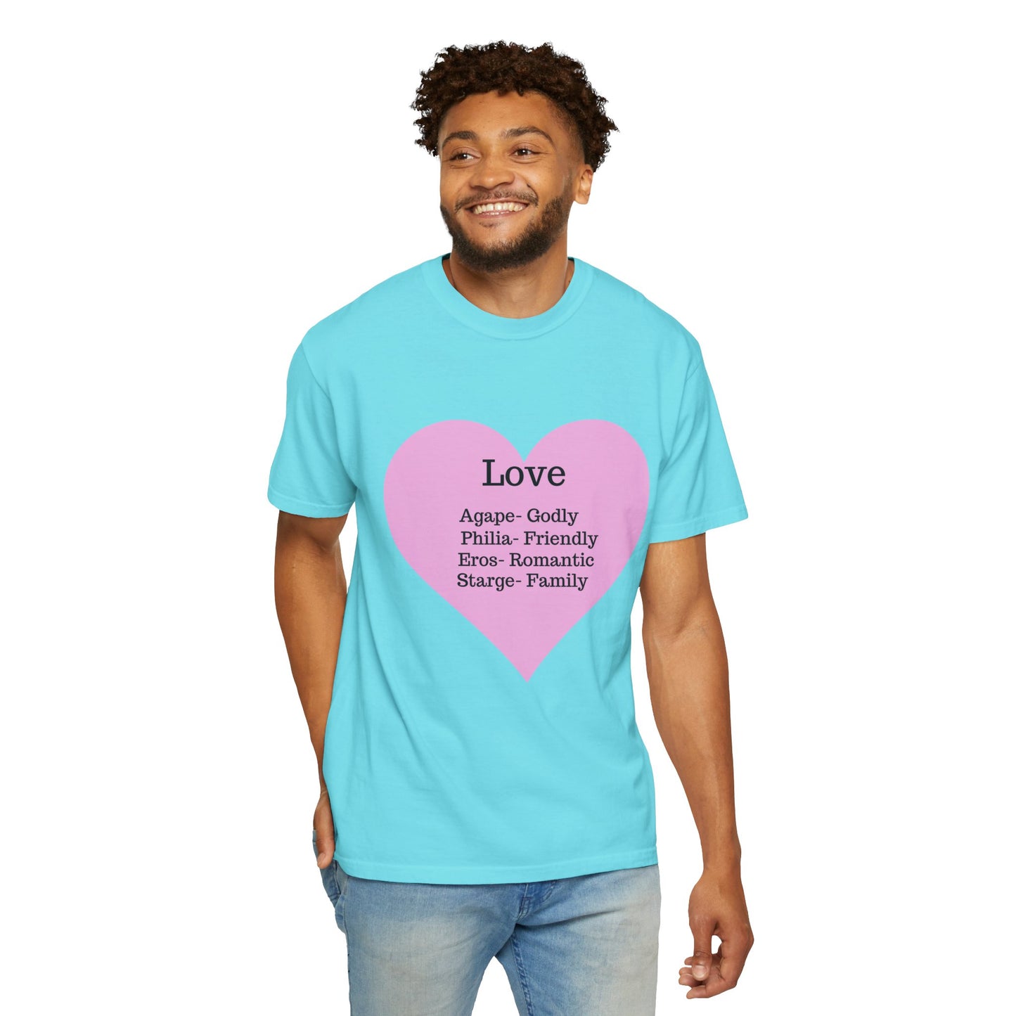Love-Infused Unisex T-shirt: A Heartfelt Graphic Tee for All Occasions
