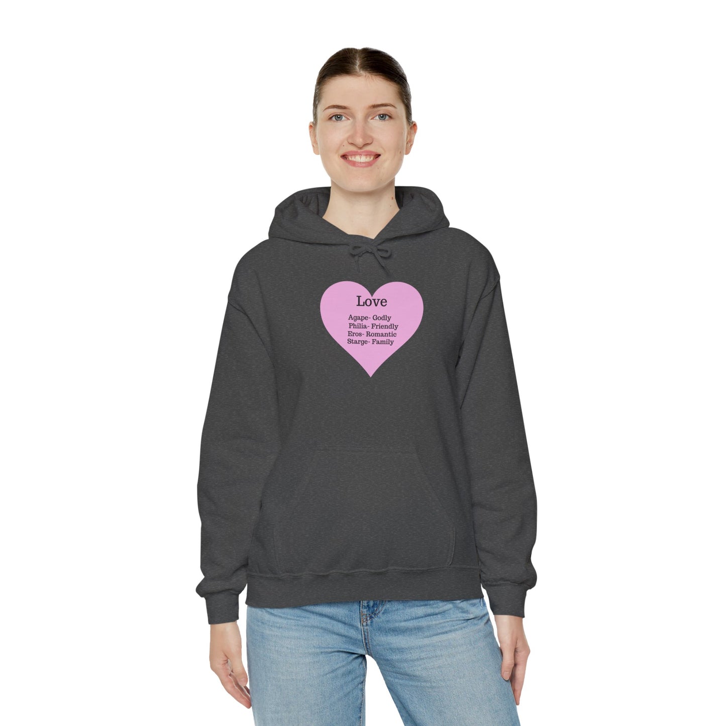Love Types Unisex Heavy Blend Hoodie