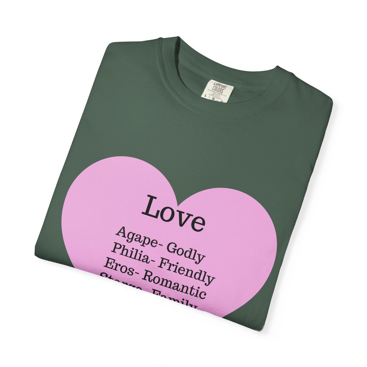 Love-Infused Unisex T-shirt: A Heartfelt Graphic Tee for All Occasions