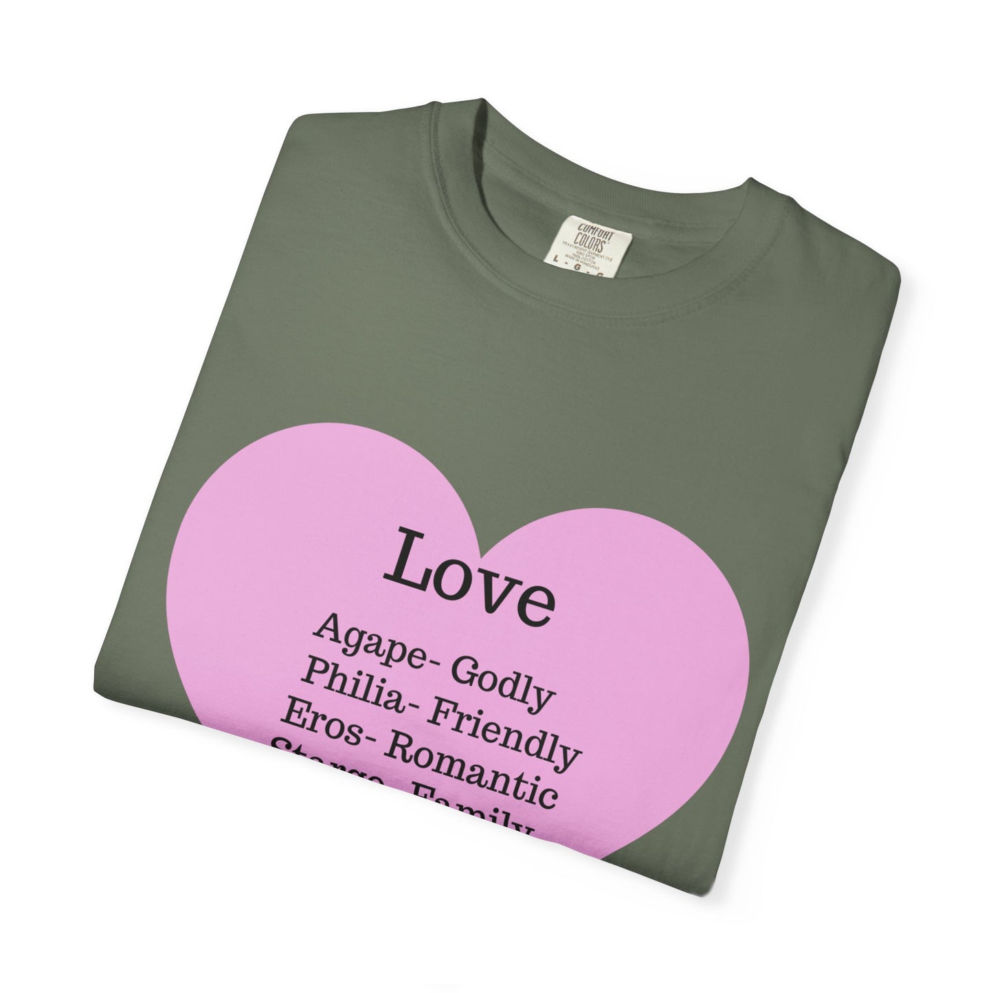 Love-Infused Unisex T-shirt: A Heartfelt Graphic Tee for All Occasions