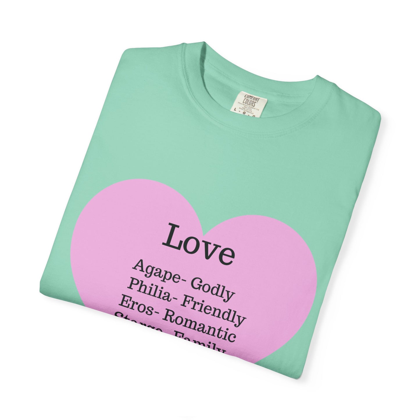 Love-Infused Unisex T-shirt: A Heartfelt Graphic Tee for All Occasions