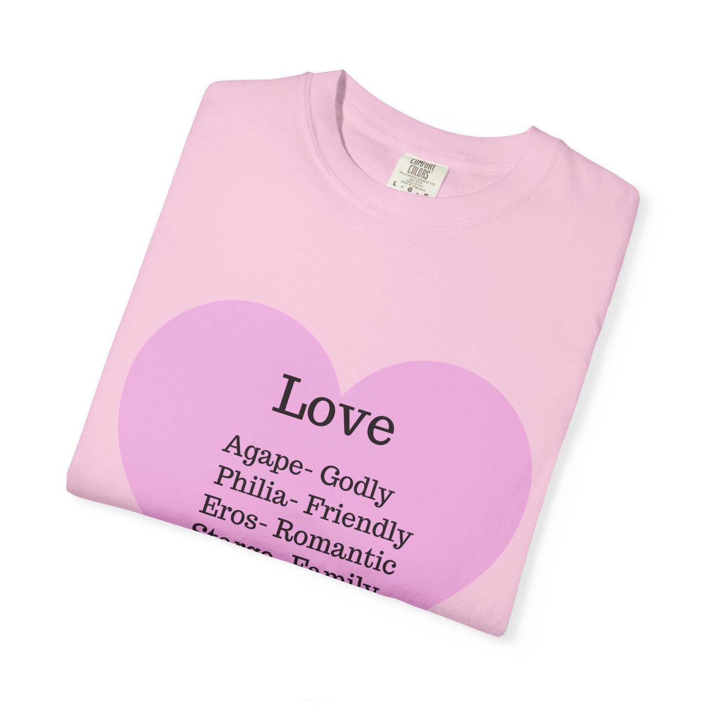 Love-Infused Unisex T-shirt: A Heartfelt Graphic Tee for All Occasions