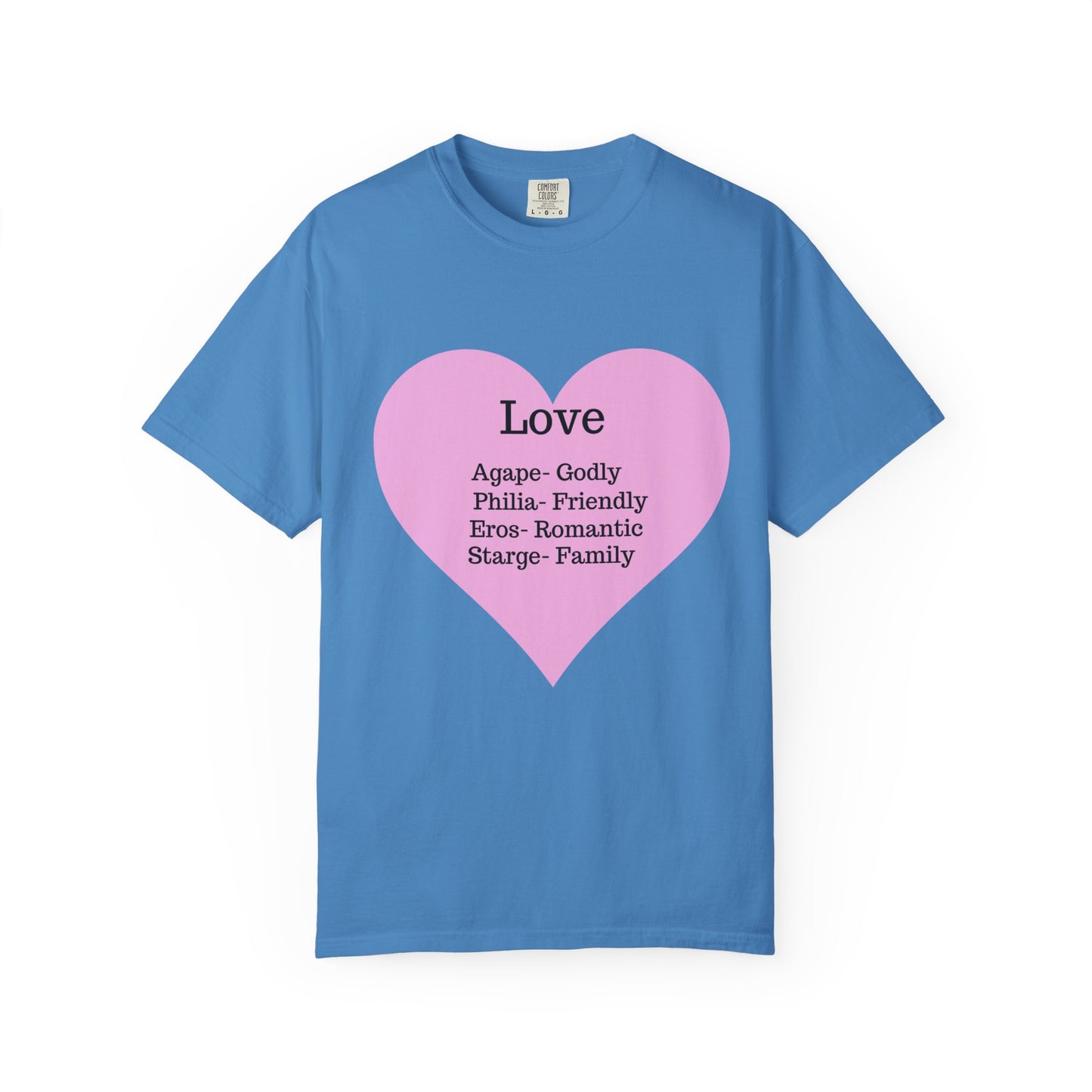 Love-Infused Unisex T-shirt: A Heartfelt Graphic Tee for All Occasions