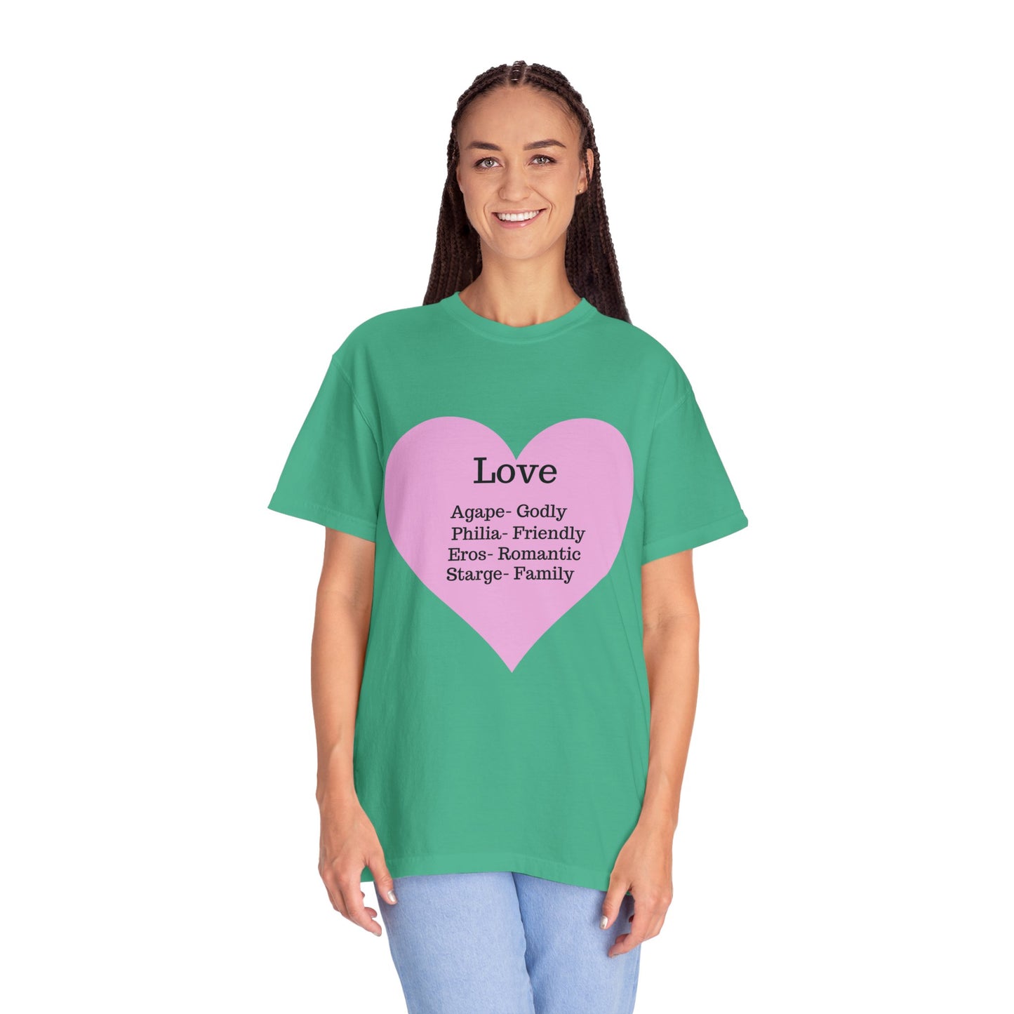 Love-Infused Unisex T-shirt: A Heartfelt Graphic Tee for All Occasions