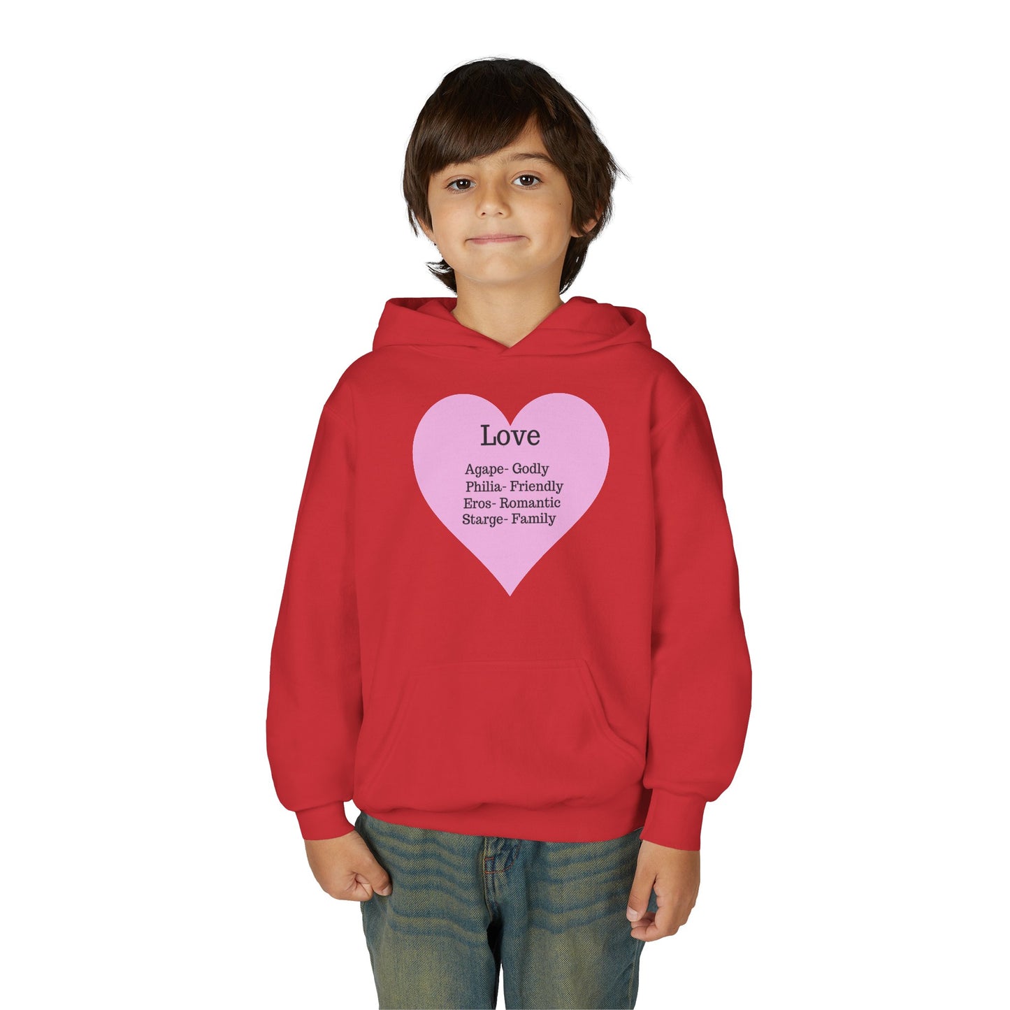 The Meaning of Love Kids Hoodie