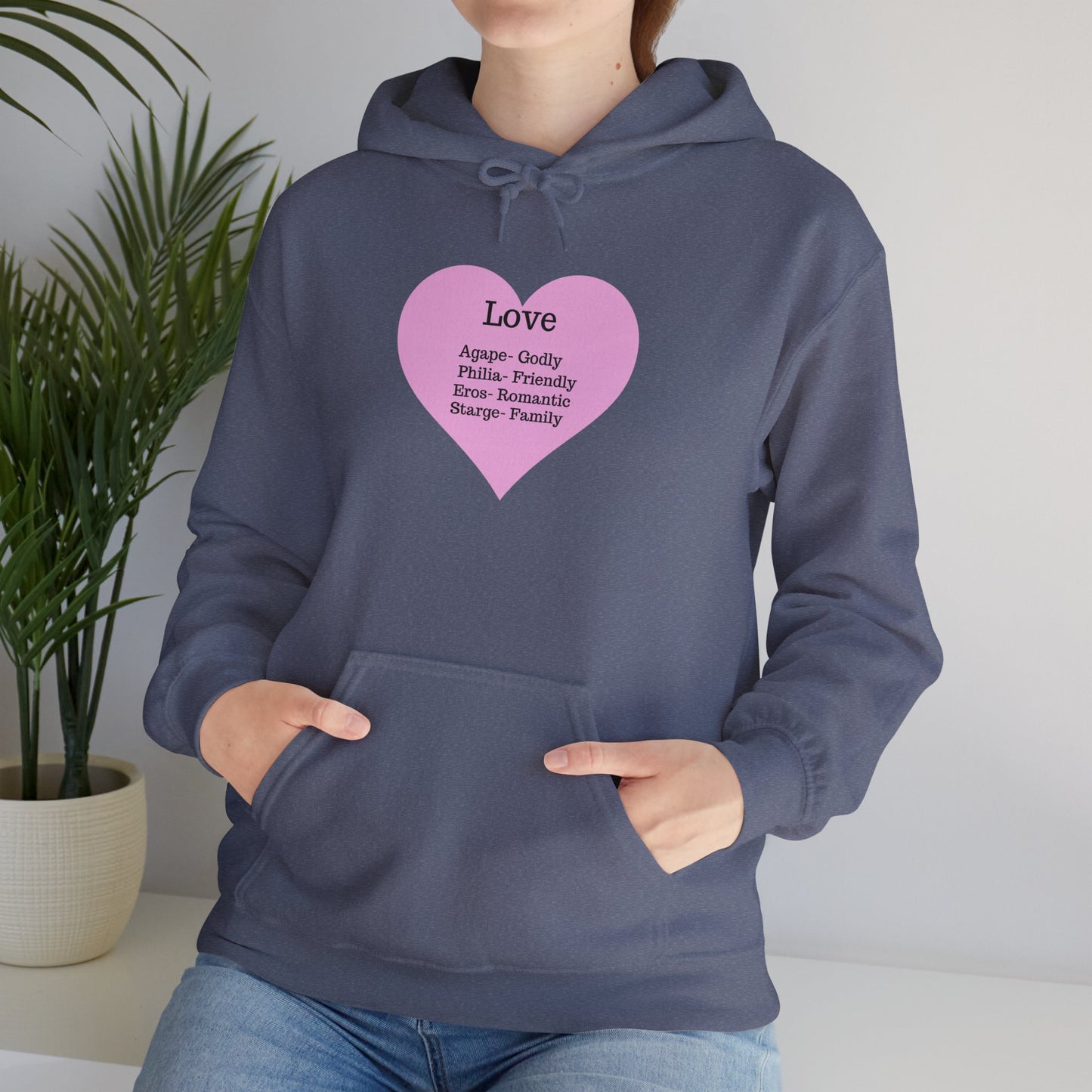 Love Types Unisex Heavy Blend Hoodie
