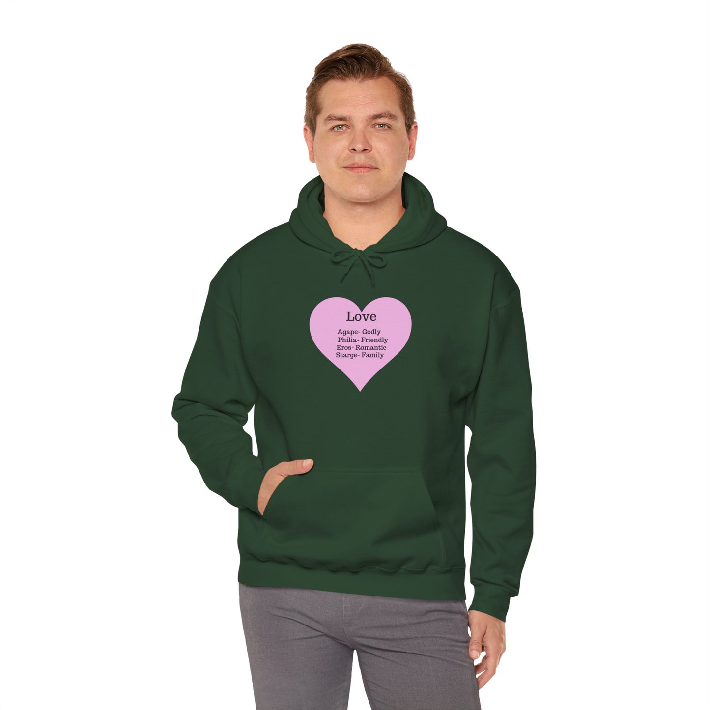 Love Types Unisex Heavy Blend Hoodie