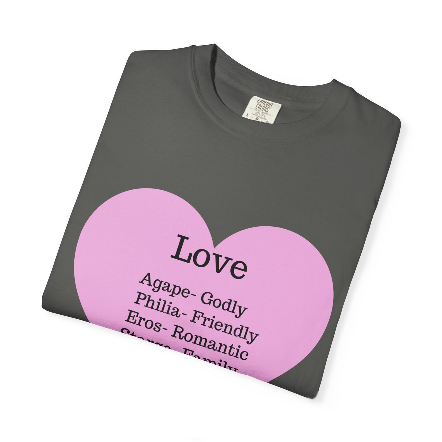 Love-Infused Unisex T-shirt: A Heartfelt Graphic Tee for All Occasions