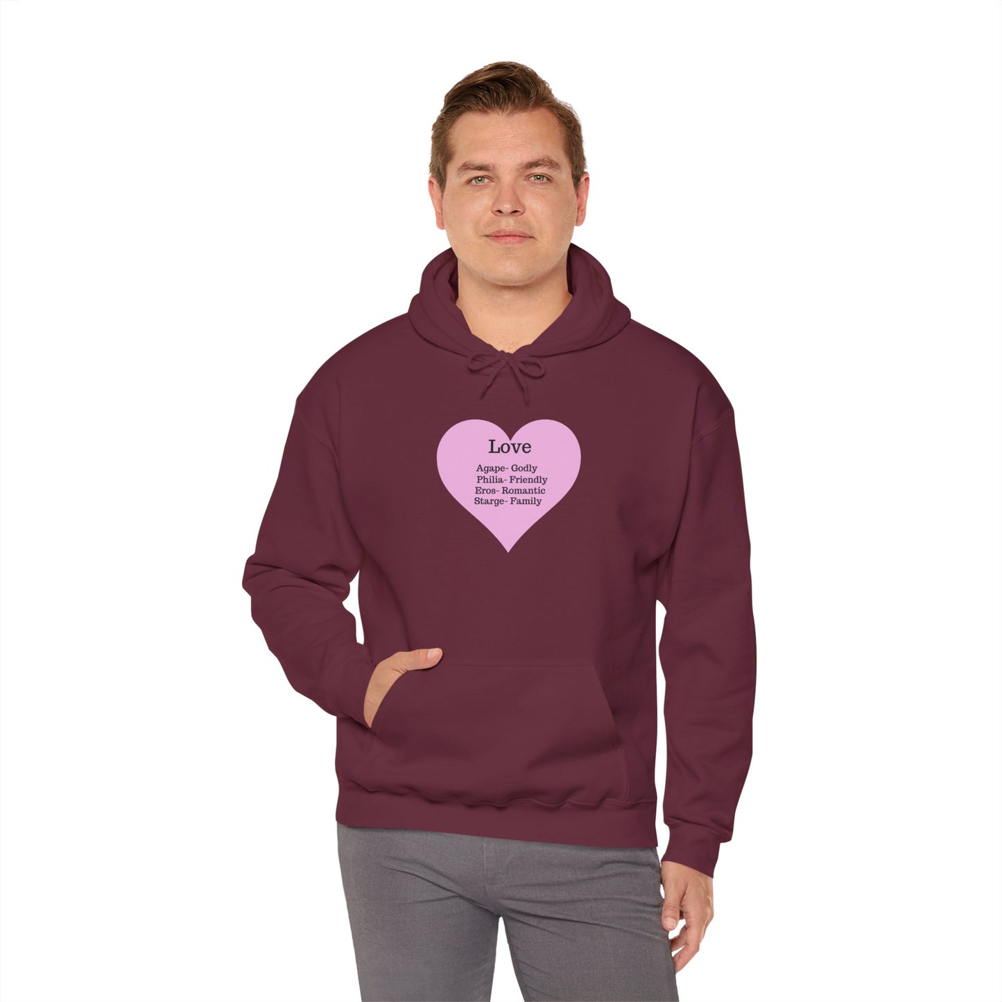 Love Types Unisex Heavy Blend Hoodie