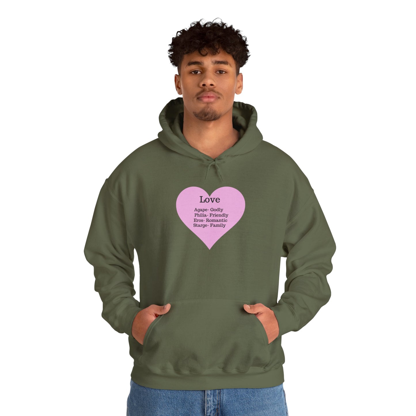 Love Types Unisex Heavy Blend Hoodie