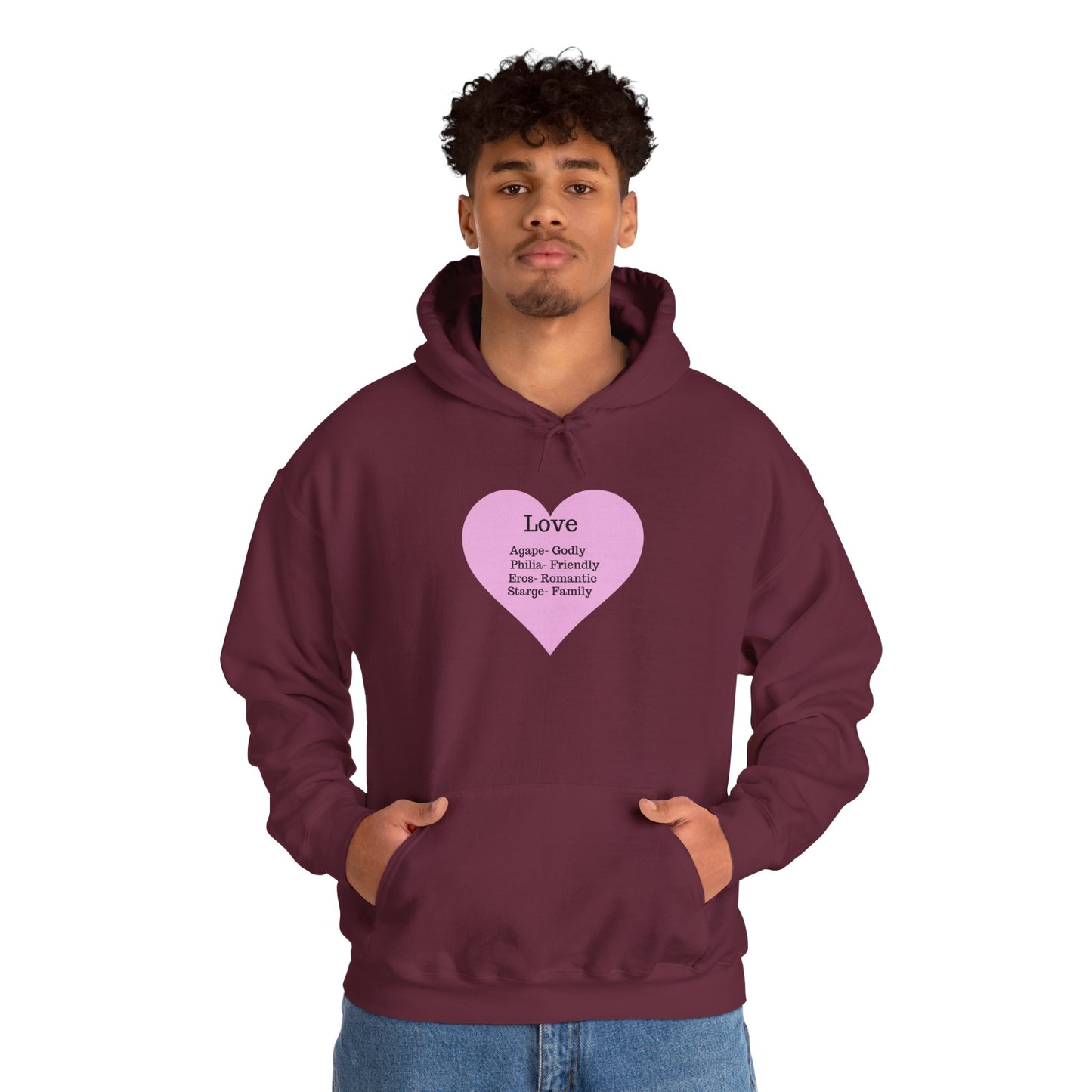 Love Types Unisex Heavy Blend Hoodie