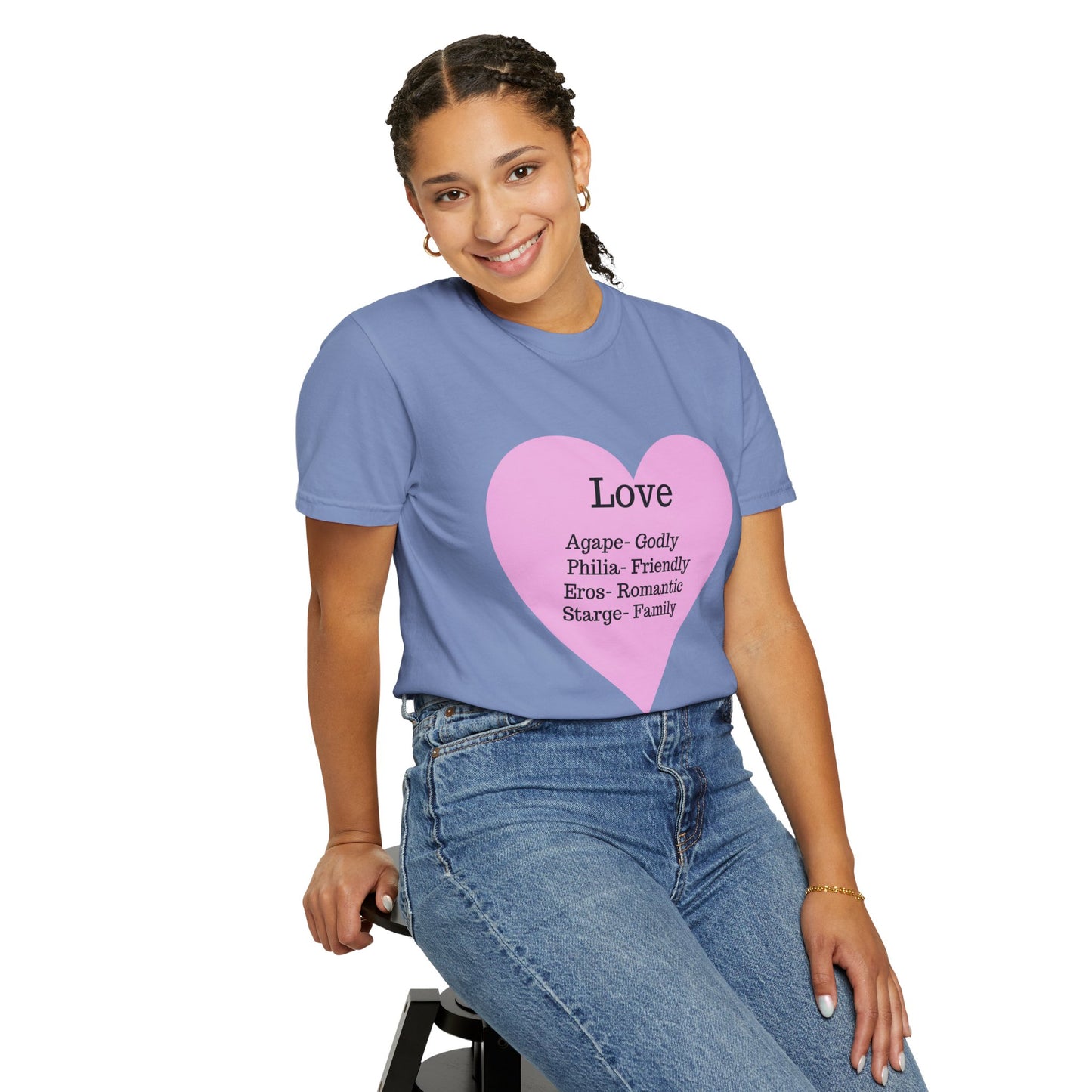 Love-Infused Unisex T-shirt: A Heartfelt Graphic Tee for All Occasions