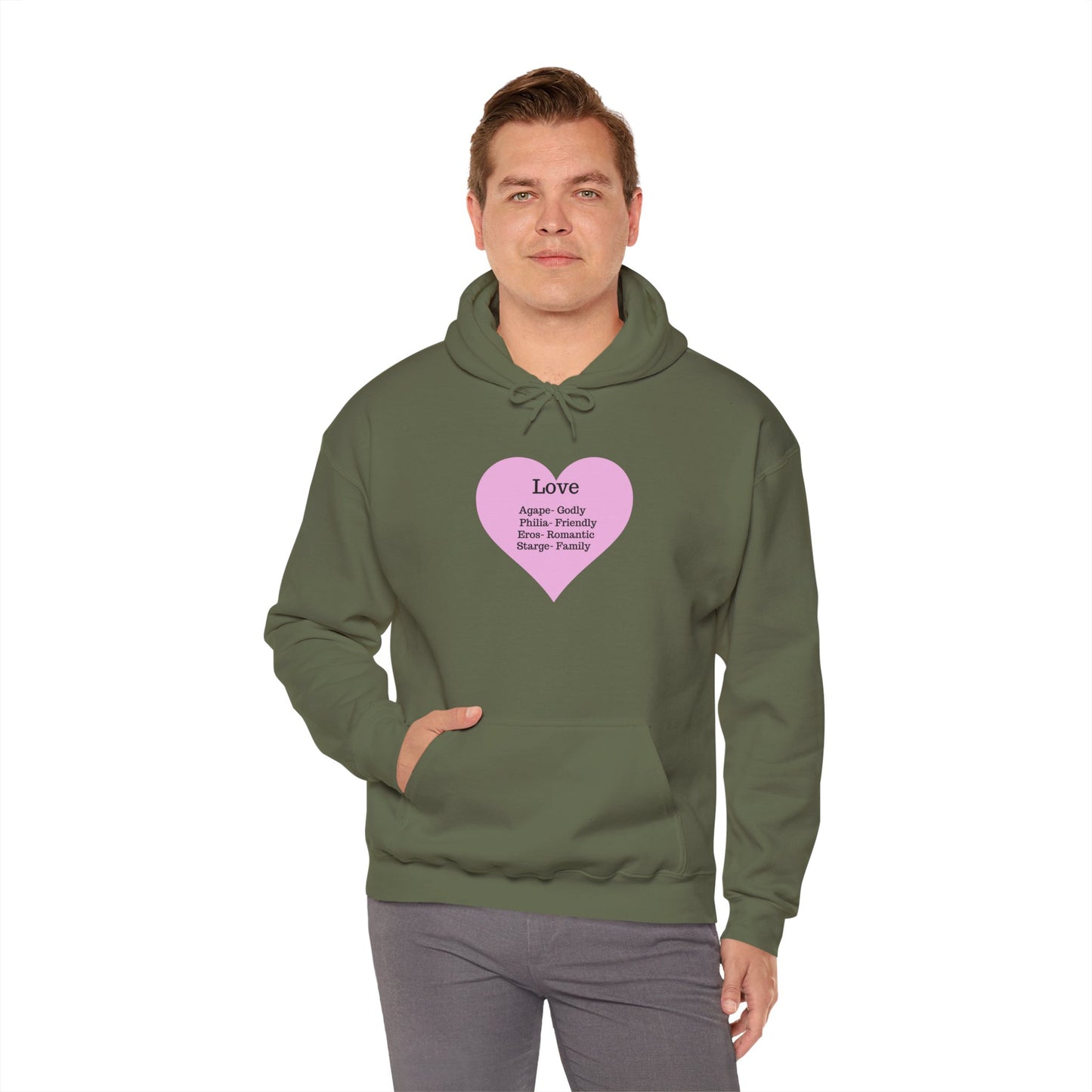 Love Types Unisex Heavy Blend Hoodie