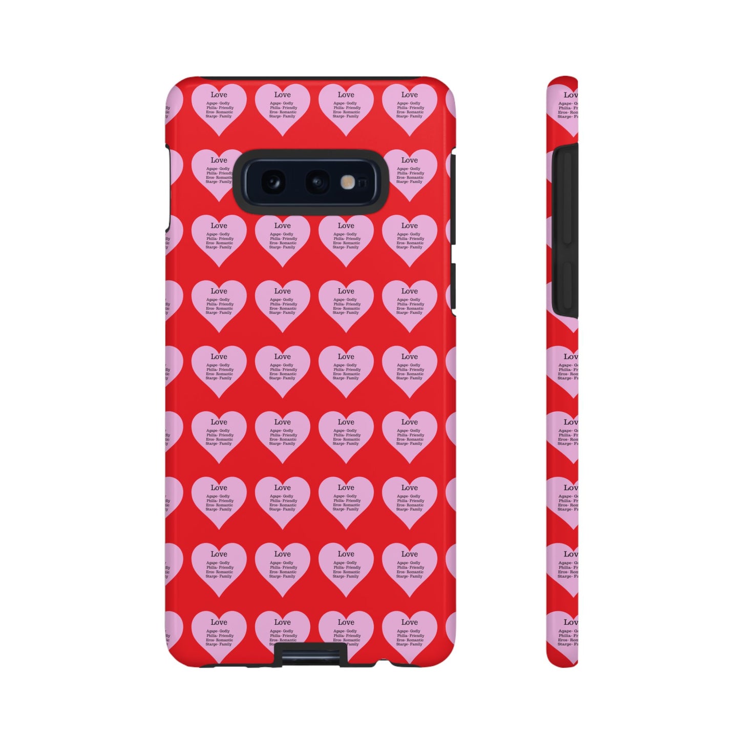 Hearts-A-Flutter Phone Case (Samsung)(Red)