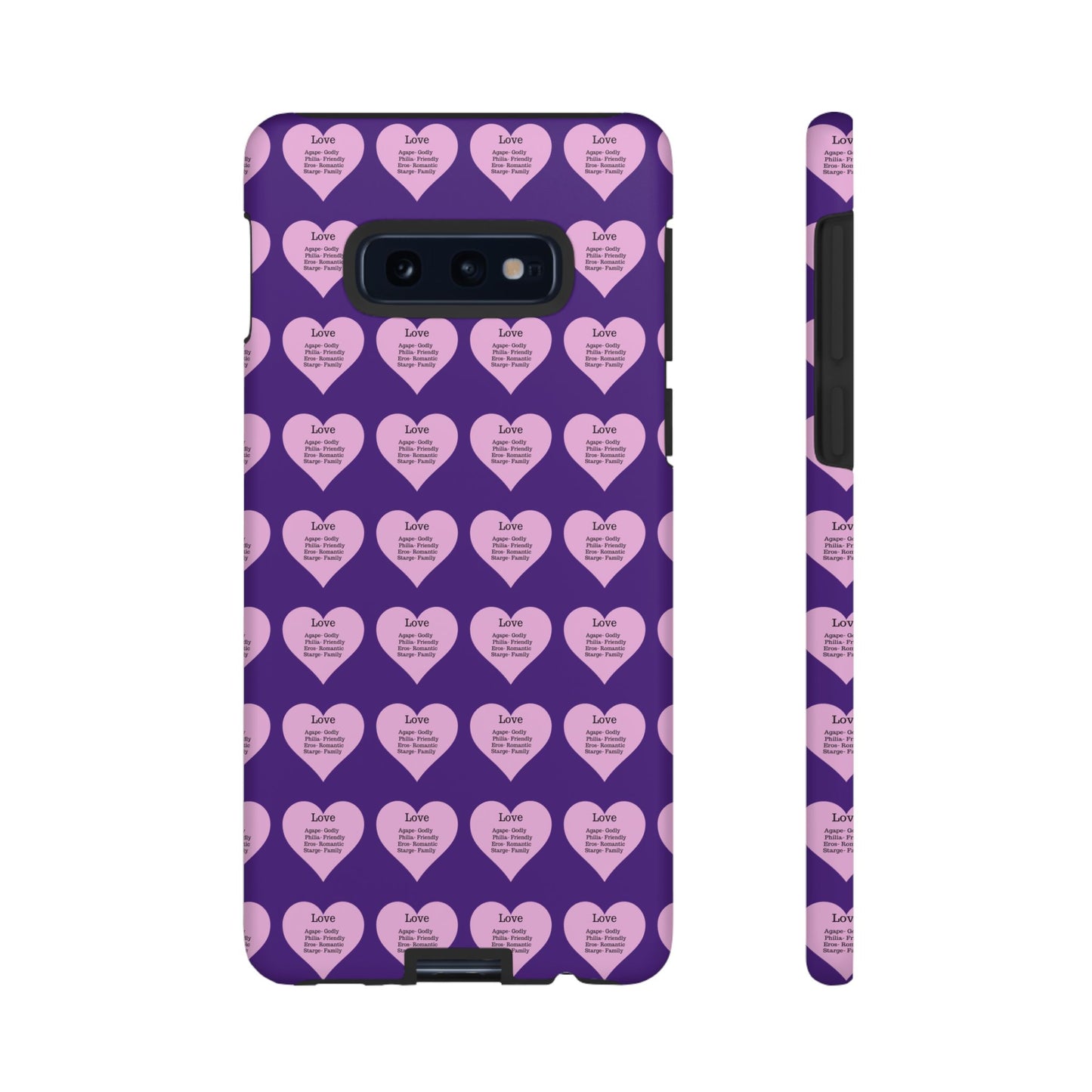 Hearts-A-Flutter Phone Case (Samsung)(Purple)