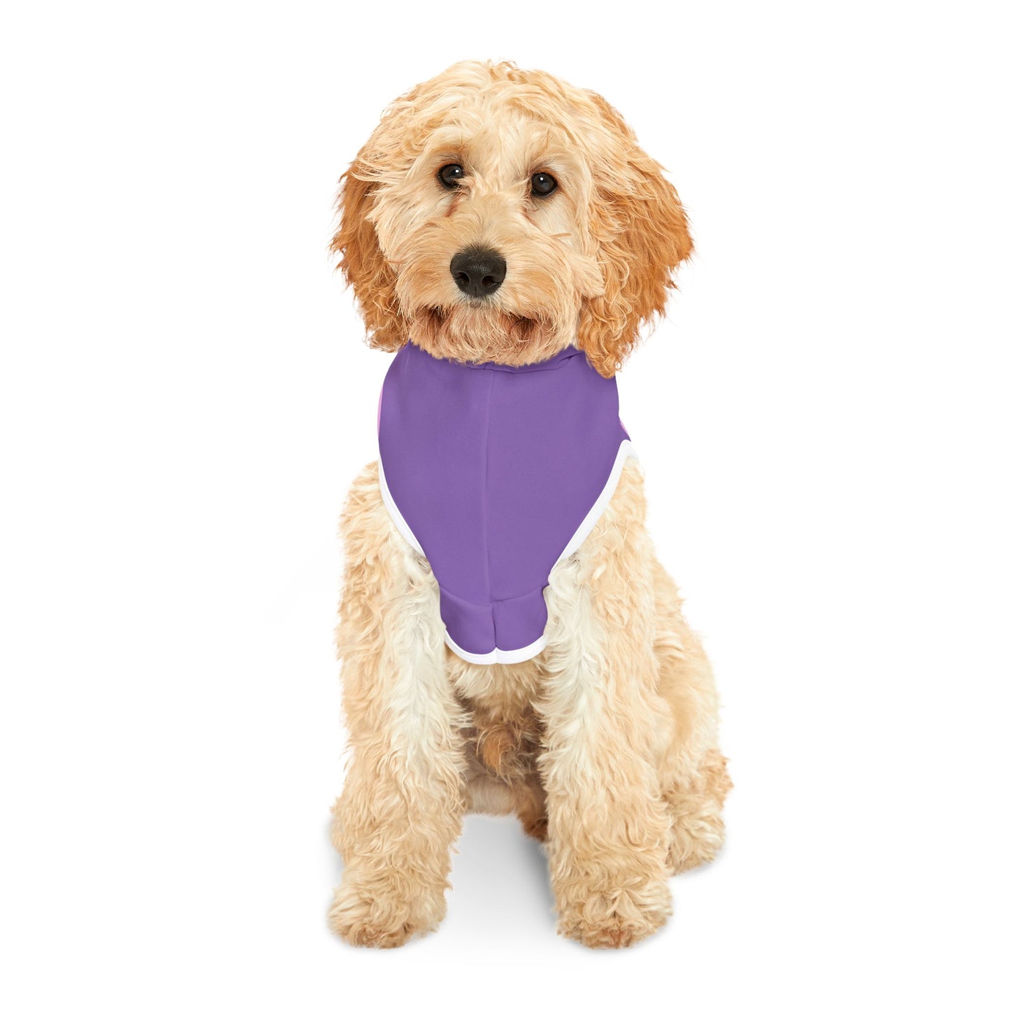 Charming Heart Pet Hoodie (Light purple)
