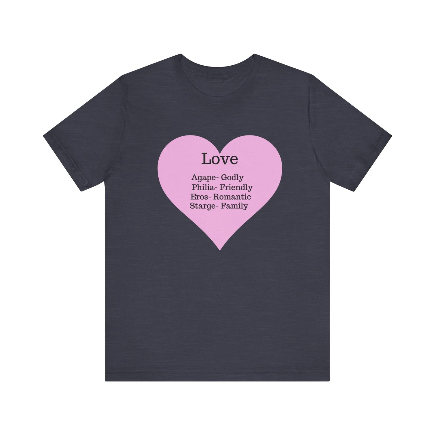 Heartfelt Love Unisex Tee - Premium Comfort & Everyday Style