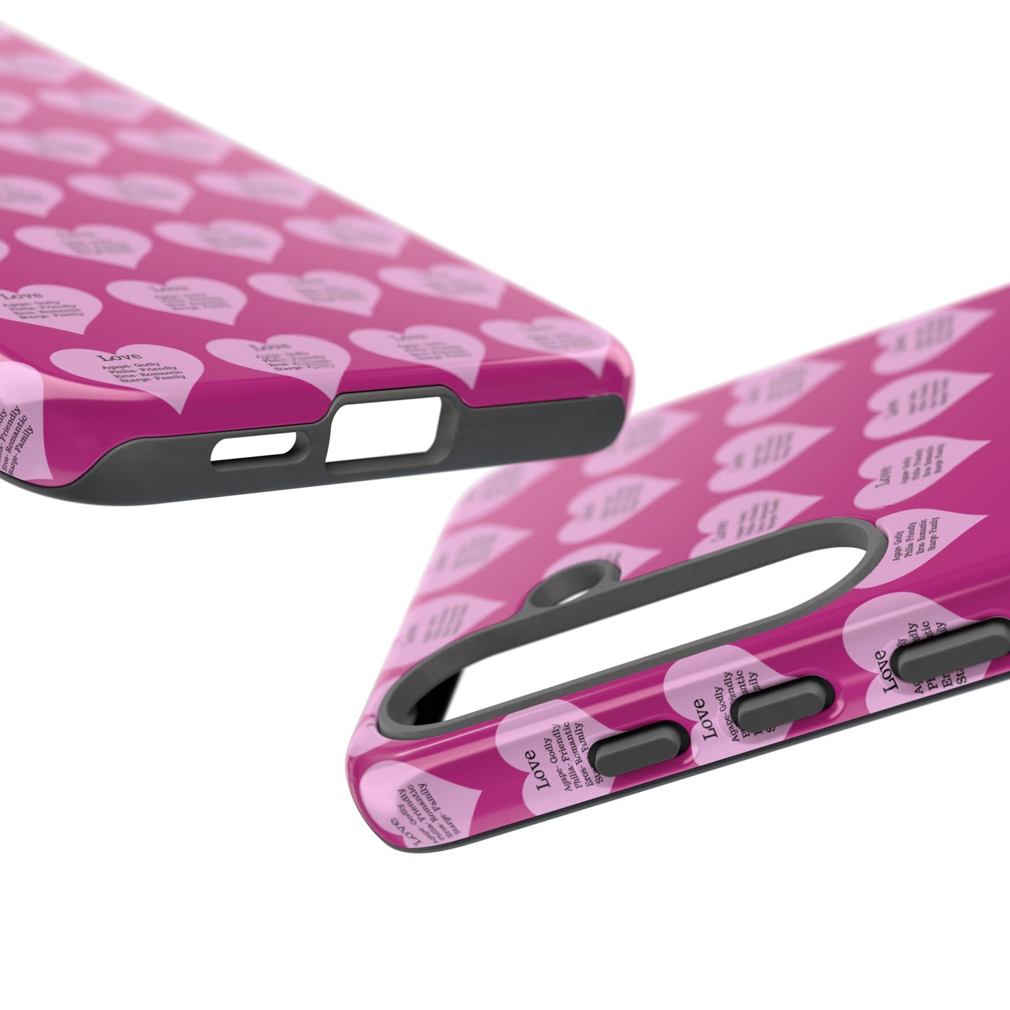 Hearts-A-Flutter Phone Case (Samsung)(Pink)