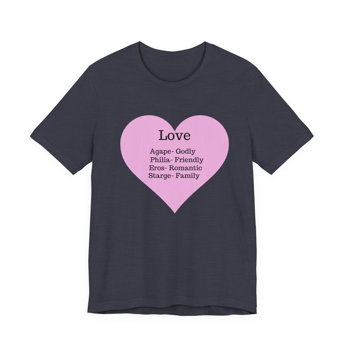 Heartfelt Love Unisex Tee - Premium Comfort & Everyday Style